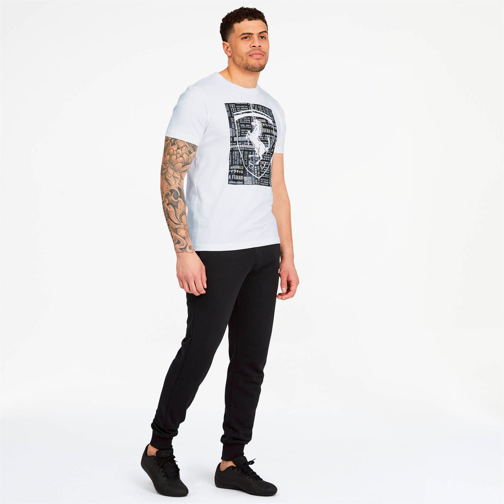 [577854-03] Mens Puma SF Ferrari Big Shield Tee