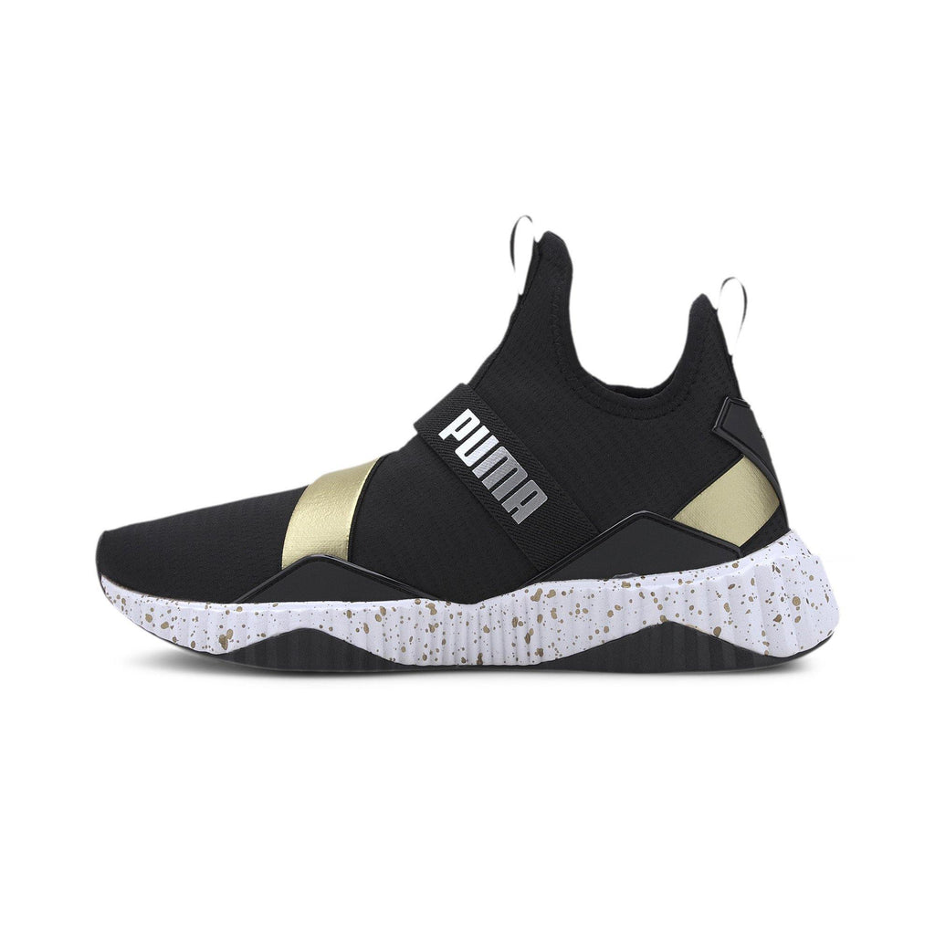 [193044-01] Womens Puma Defy Mid Metal - sneakAR