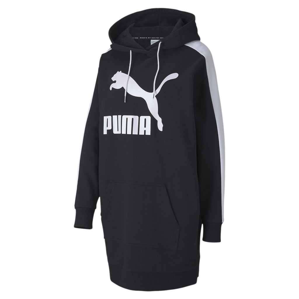 [597051-01] Womens Puma Classics T7 Hooded Dress - sneakAR