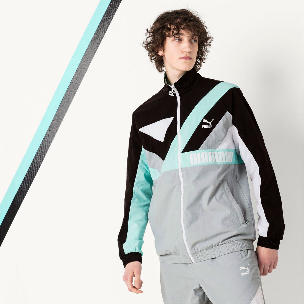 [575353-01] Mens Puma X Diamond Windjacket
