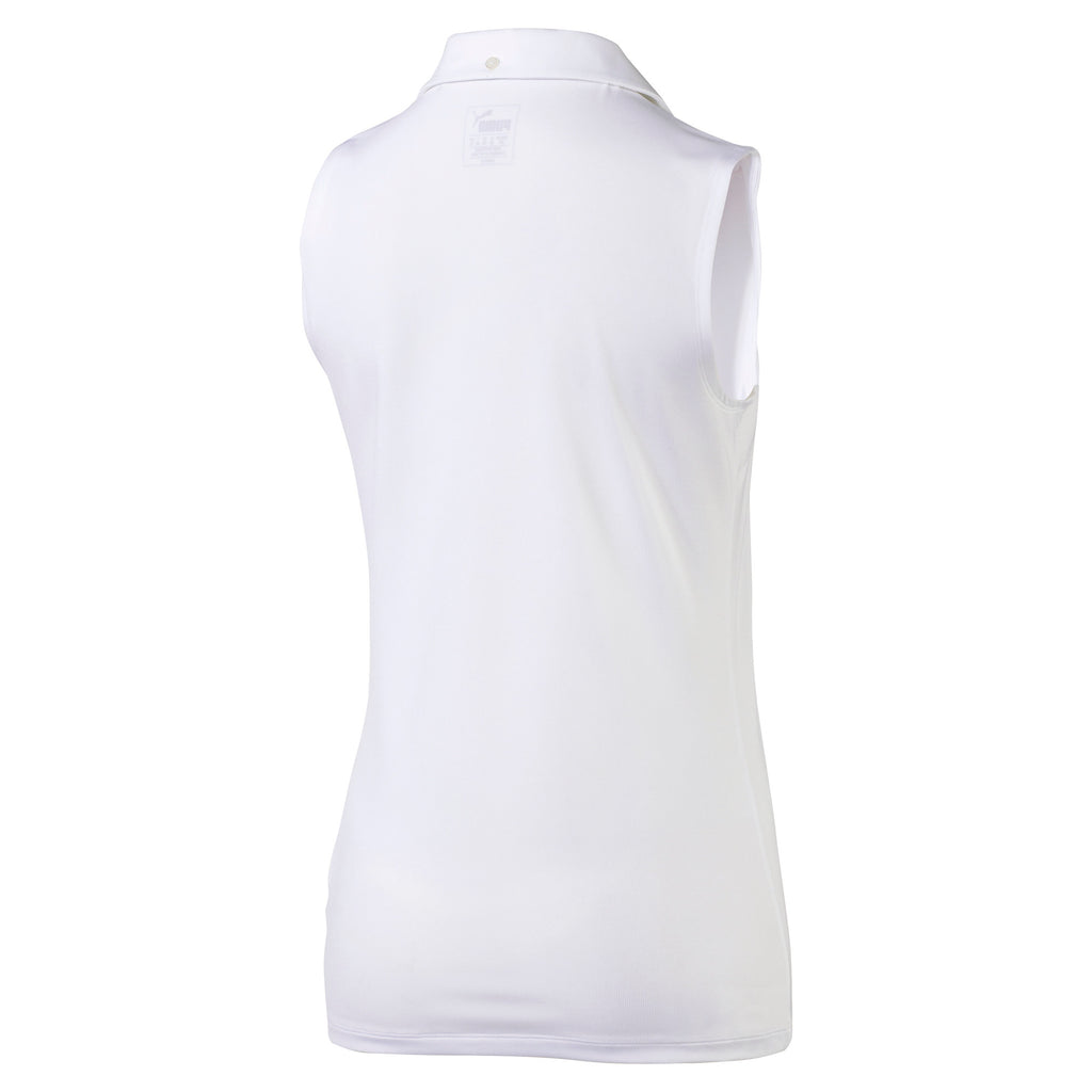 [574773-02] Womens Puma Pounce Sleeveless Polo