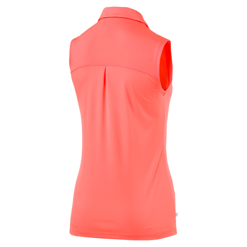 [570524-27] Womens Puma Pounce Sleeveless Polo