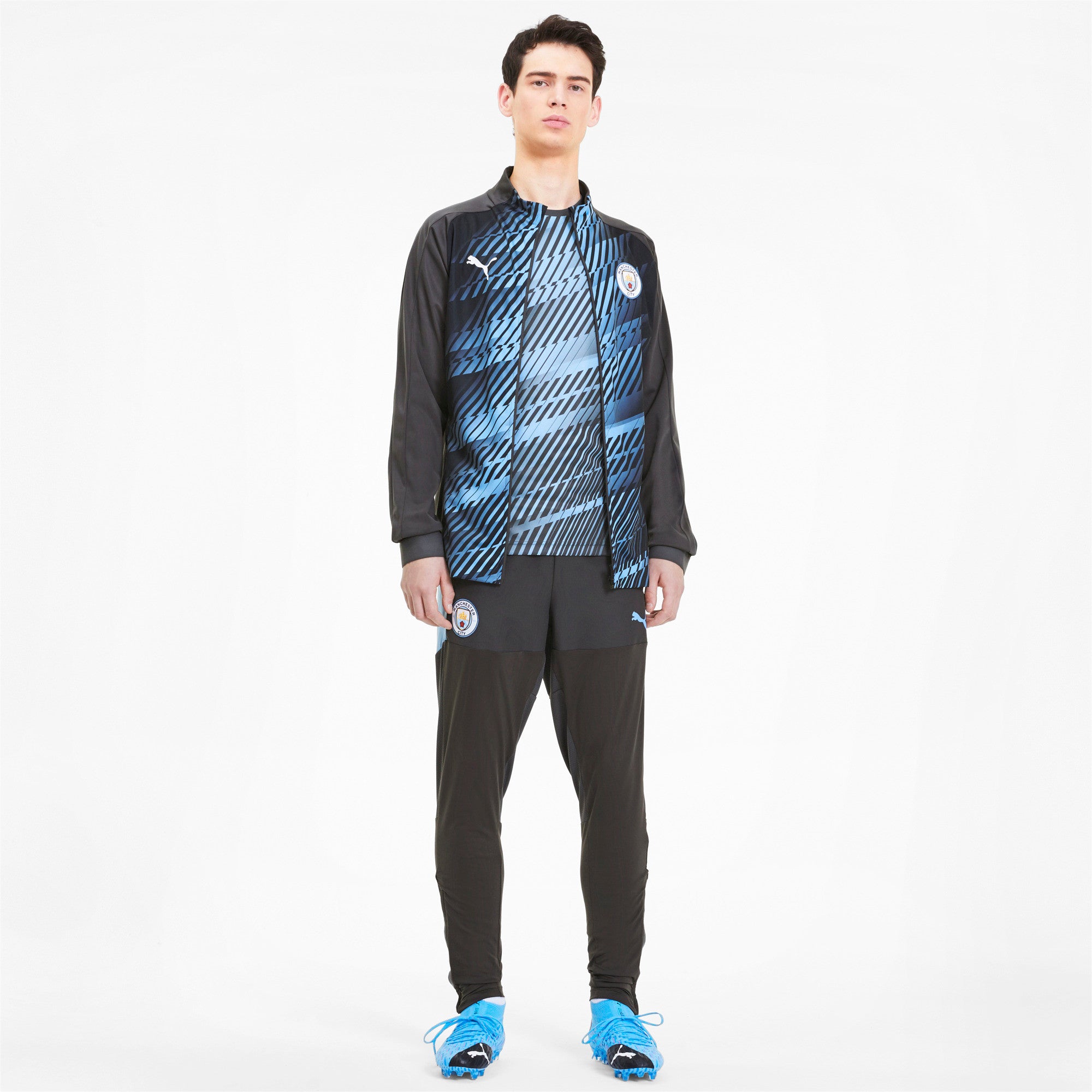 [756807-25] Mens Puma MCFC Stadium League Jacket