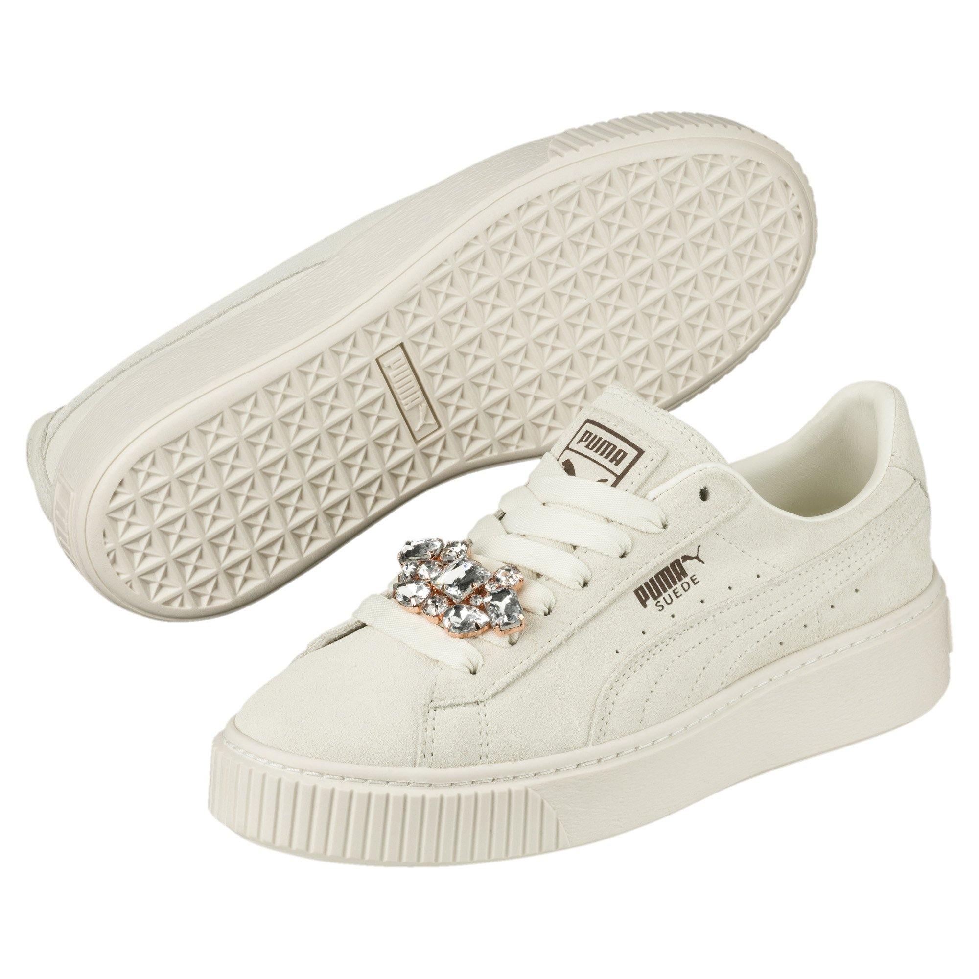 [367452-03] Womens Puma Suede Platform Gem - sneakAR