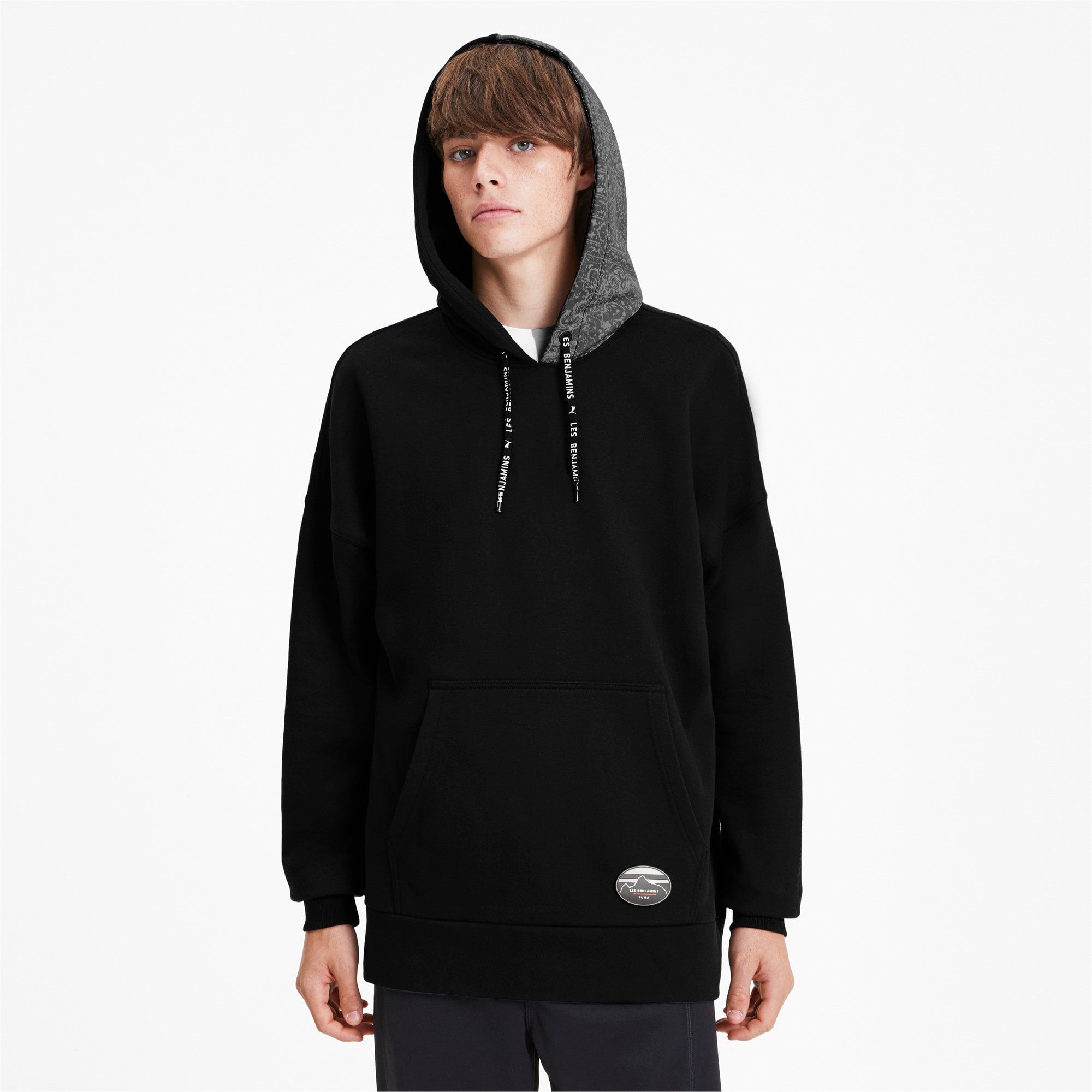 [595470-01] Mens Puma X LES BENJAMINS HOODIE
