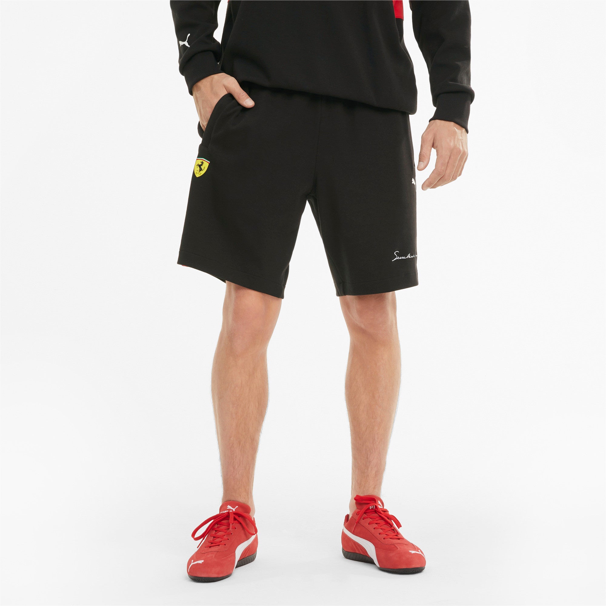 [599818-01] Mens Puma Ferrari Race XTG Sweat Shorts