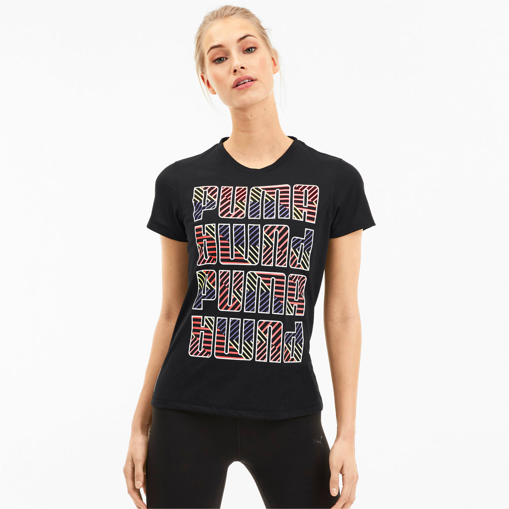 [518969-08] Womens Puma GRAPHICS CREW TEE