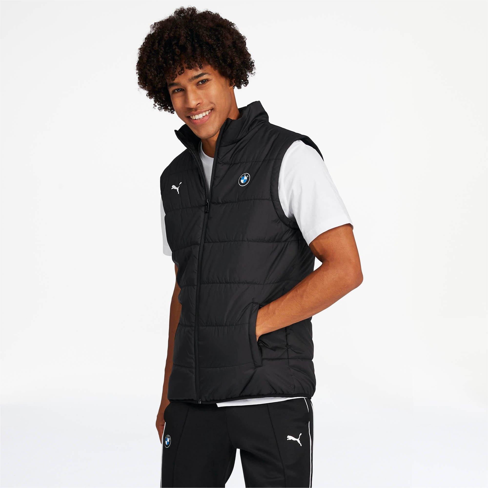[595185-01] Mens Puma BMW Motorsport Padded Vest - sneakAR