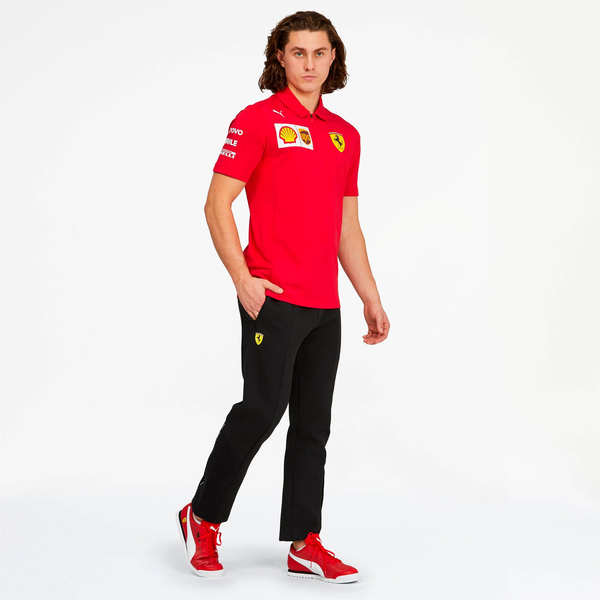 [763017-02] Mens Puma SF Ferrari Team Polo
