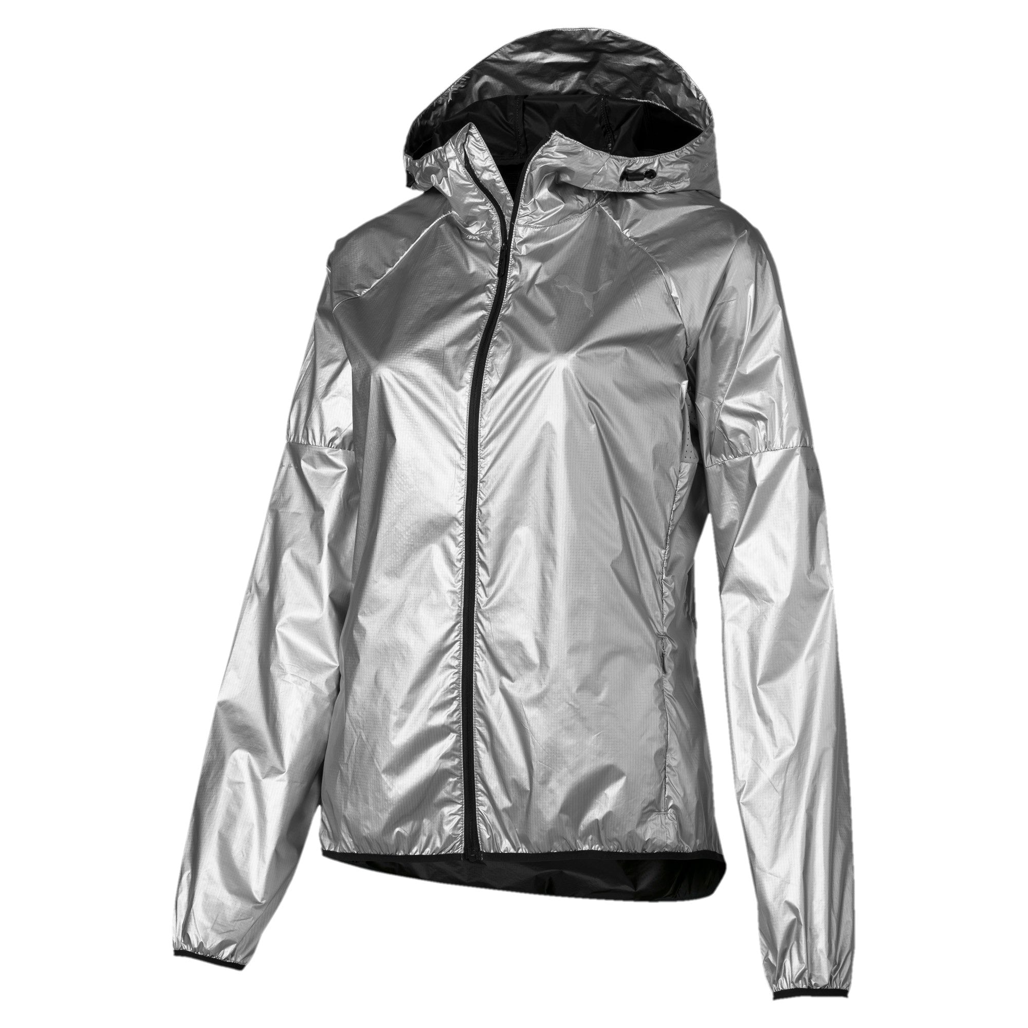 [517444-03] Womens Puma Last Lap Metallic Jacket