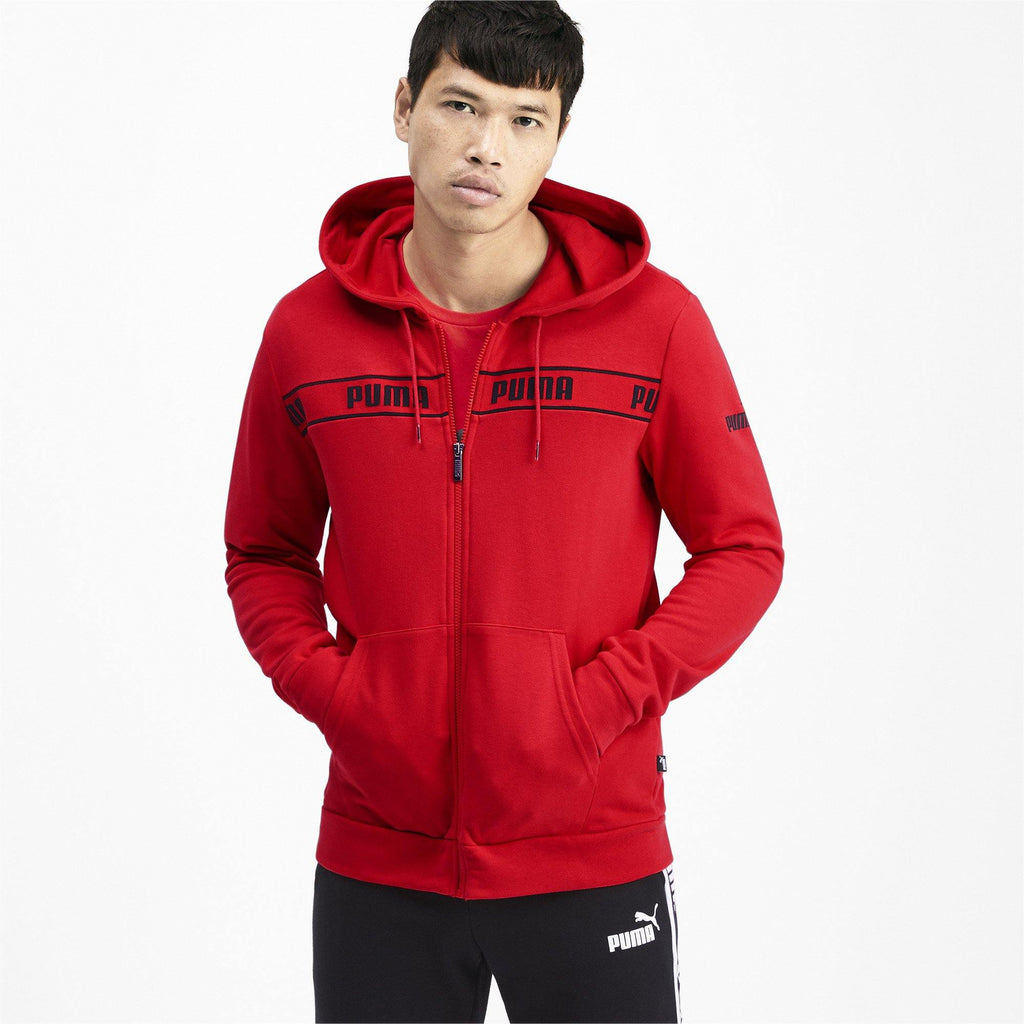 [580439-11] Mens Puma Amplified Hooded Jacket - sneakAR