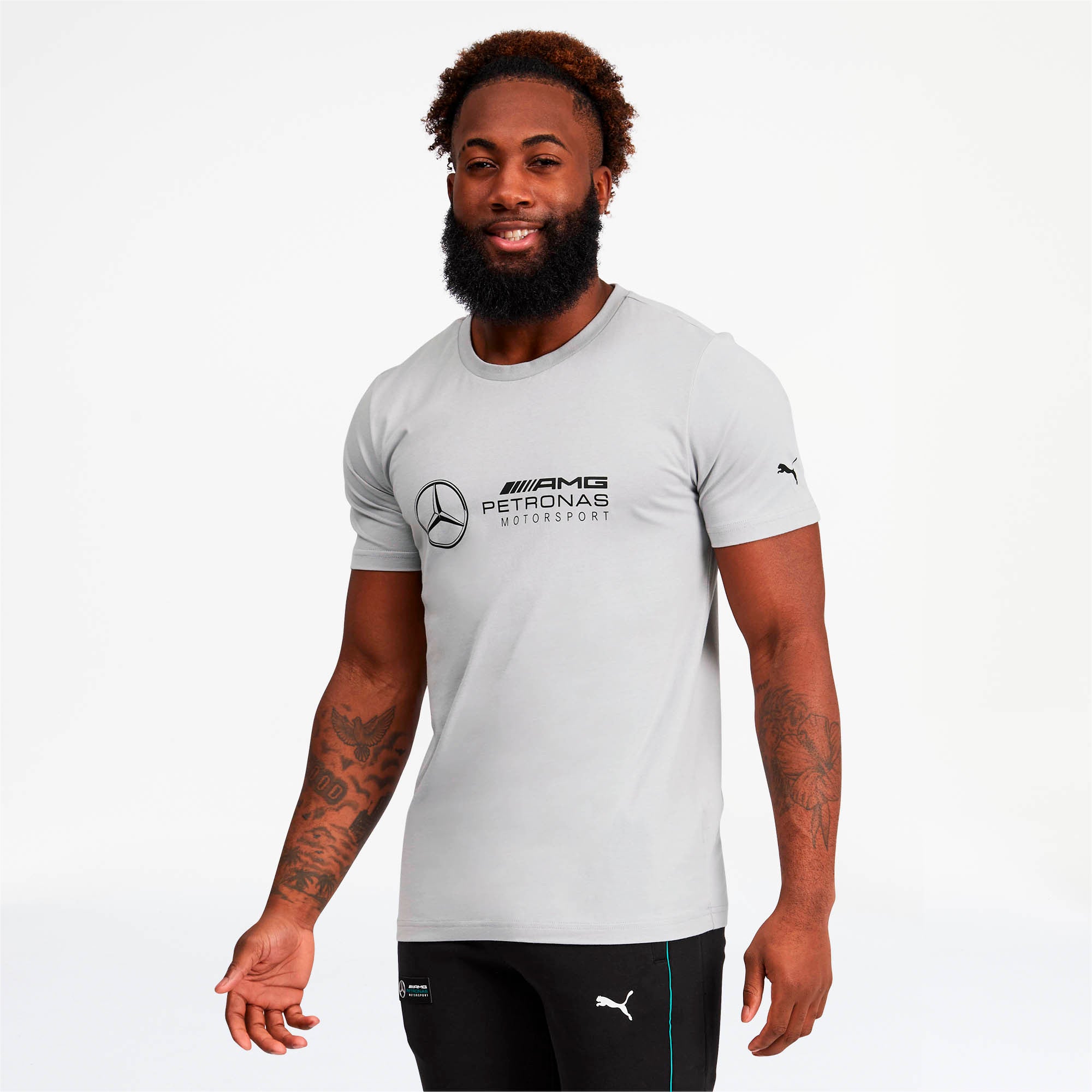 [595352-03] Mens Puma MAPM Mercedes Logo Tee