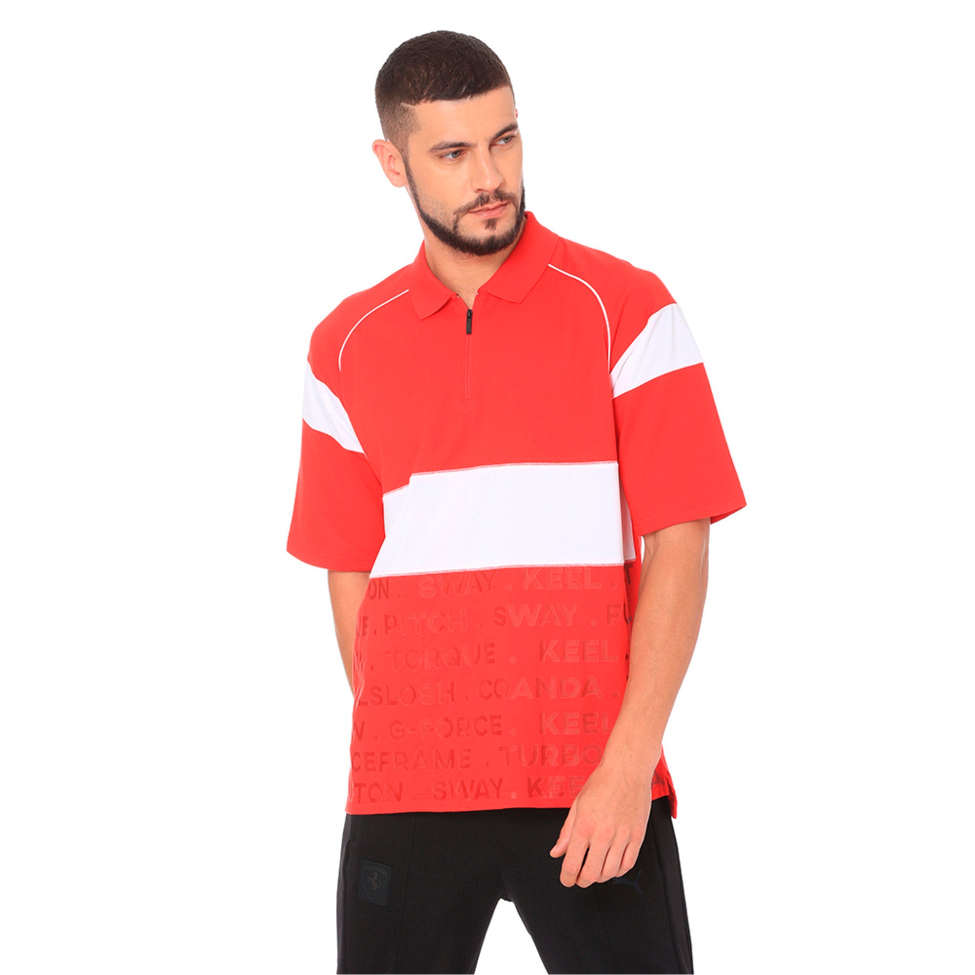 [577819-01] Mens Puma SF Ferrari Street Polo