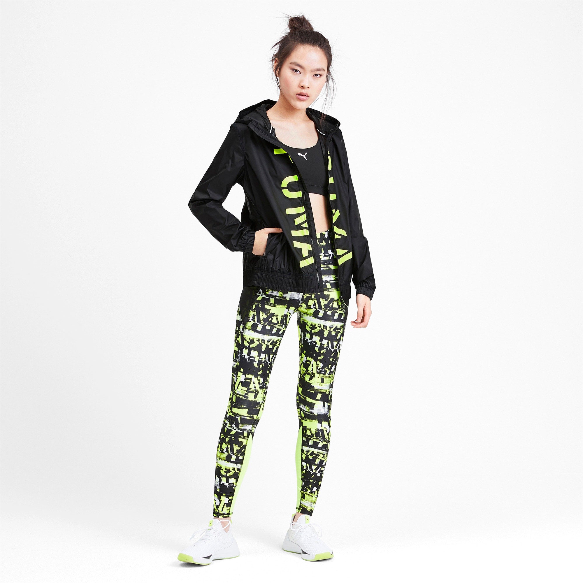 [518320-04] Womens Puma BE BOLD GRAPHIC WOVEN JACKET