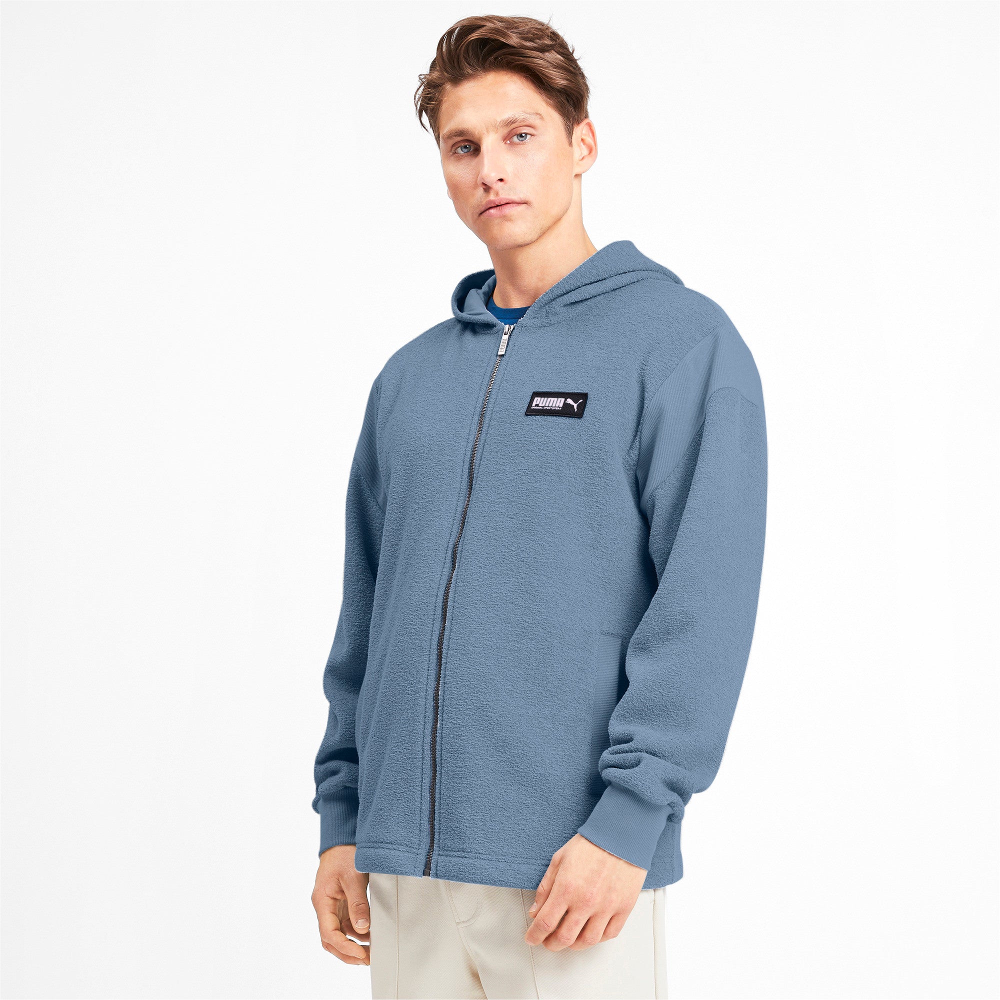 [580173-46] Mens Puma Fusion Hooded Jacket