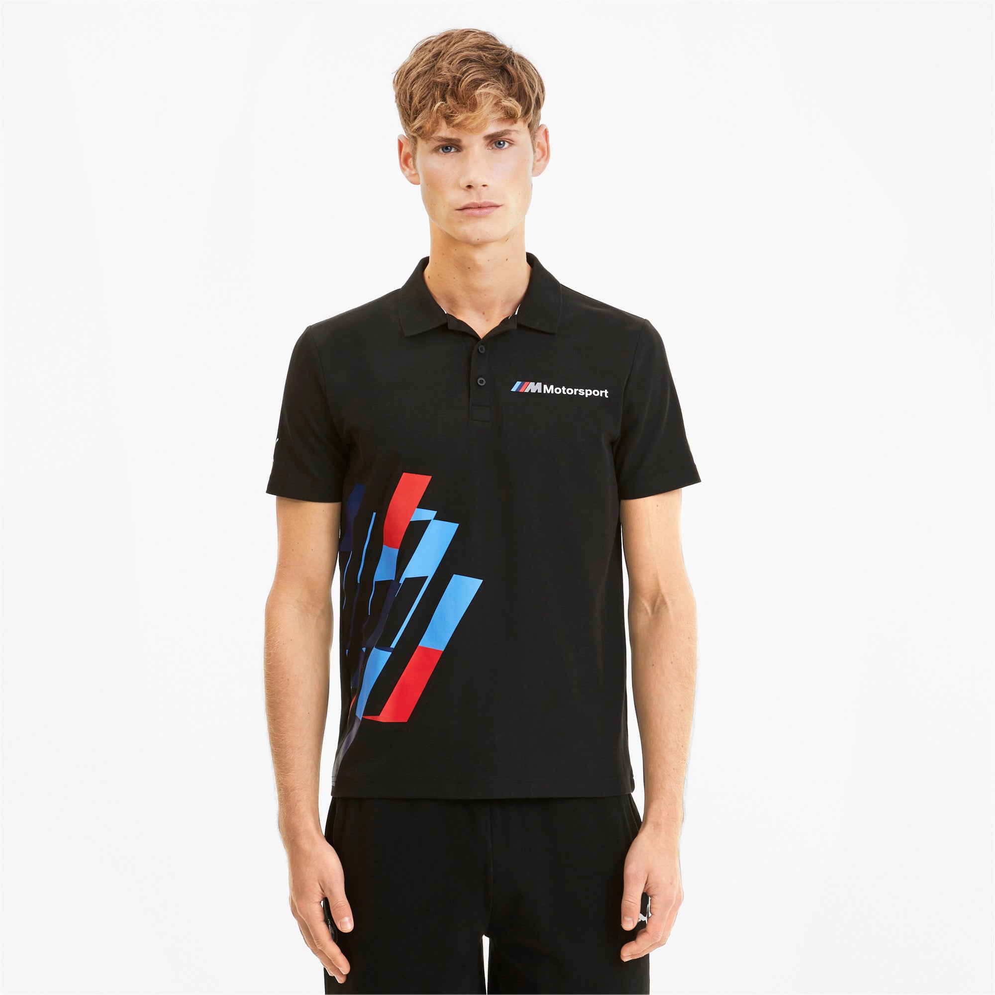 [596108-01] Mens Puma BMW Motorsport Graphic Polo
