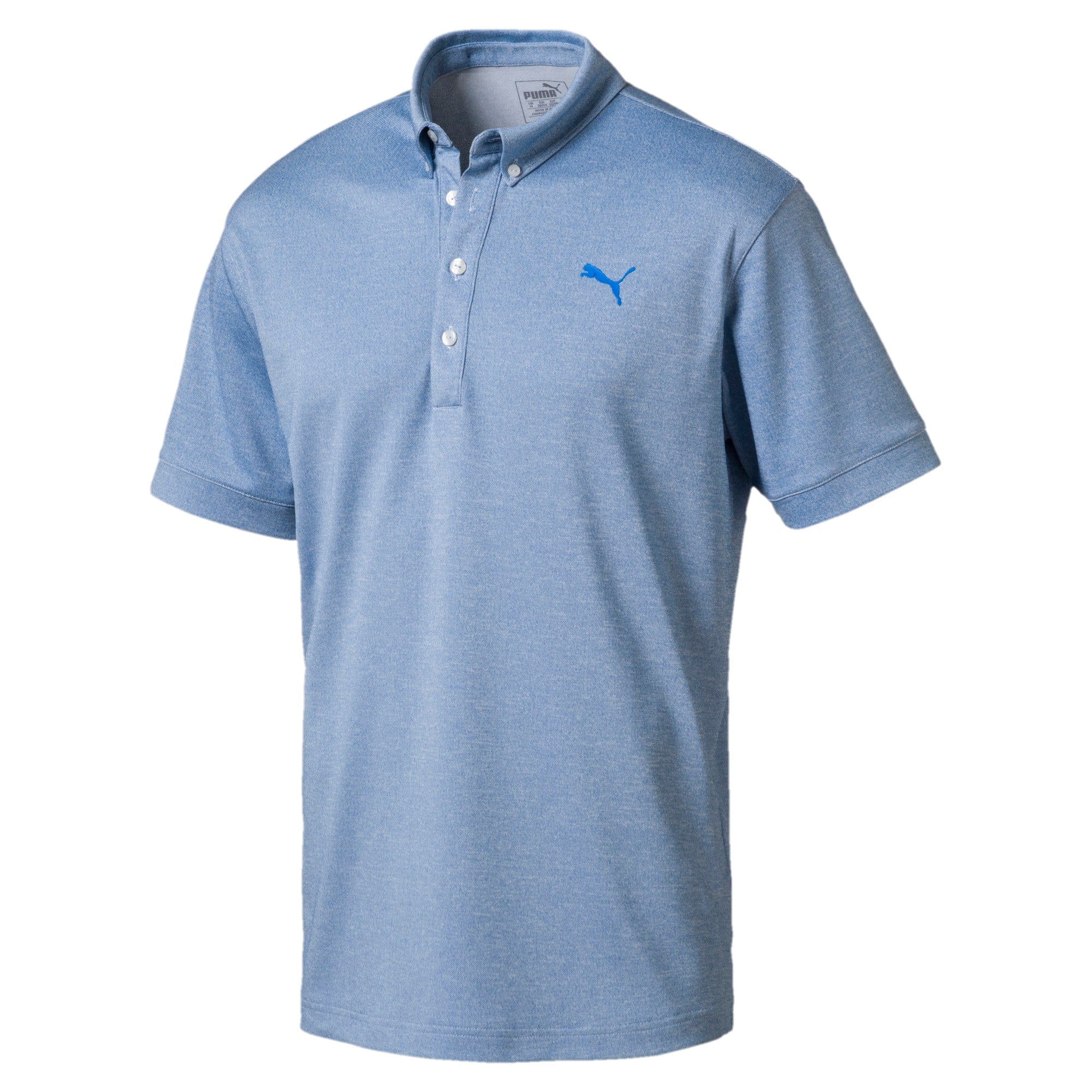 [574613-03] Mens Puma OXFORD HEATHER POLO