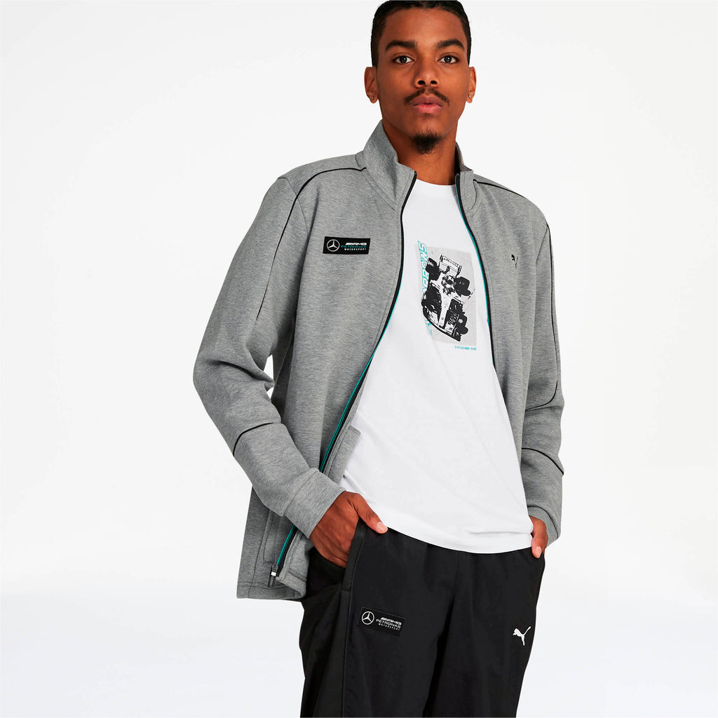 [595350-05] Mens Puma MAPM Mercedes Sweat Jacket