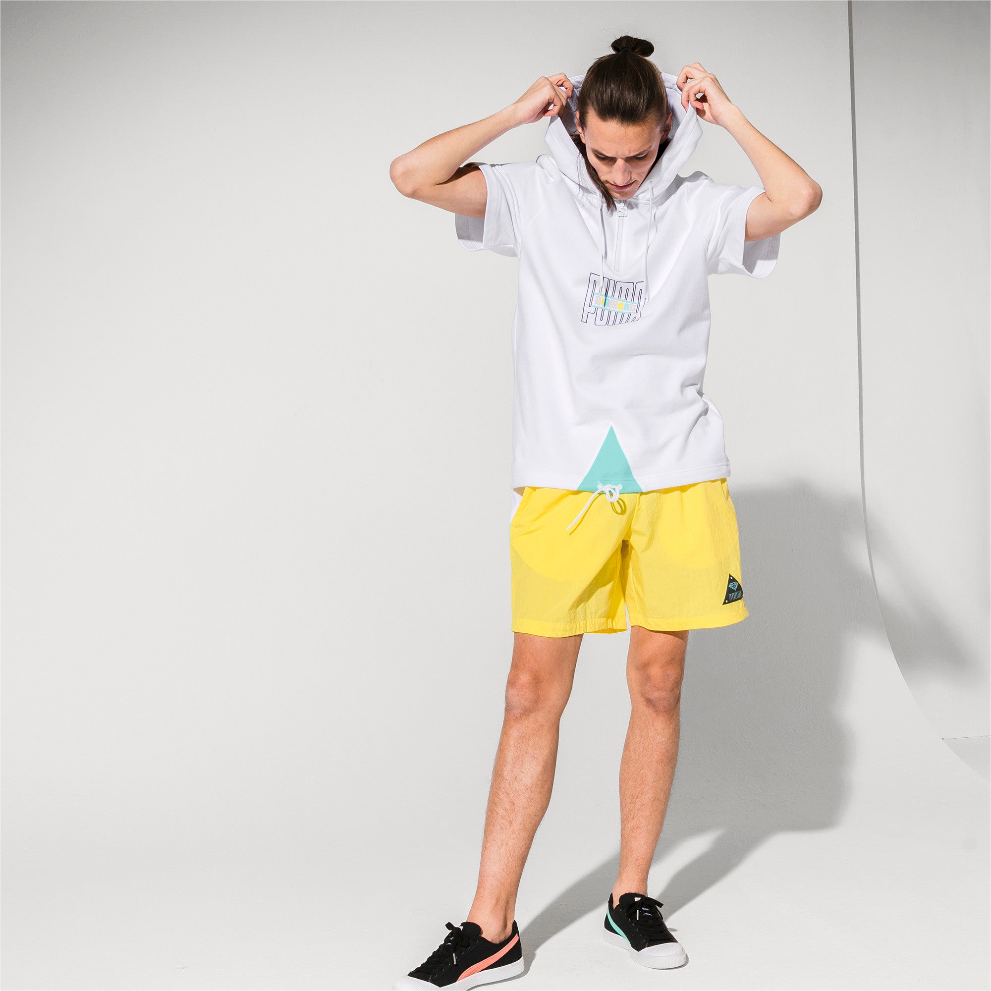 [578239-02] Mens Puma x Diamond Short Sleeve Hoodie