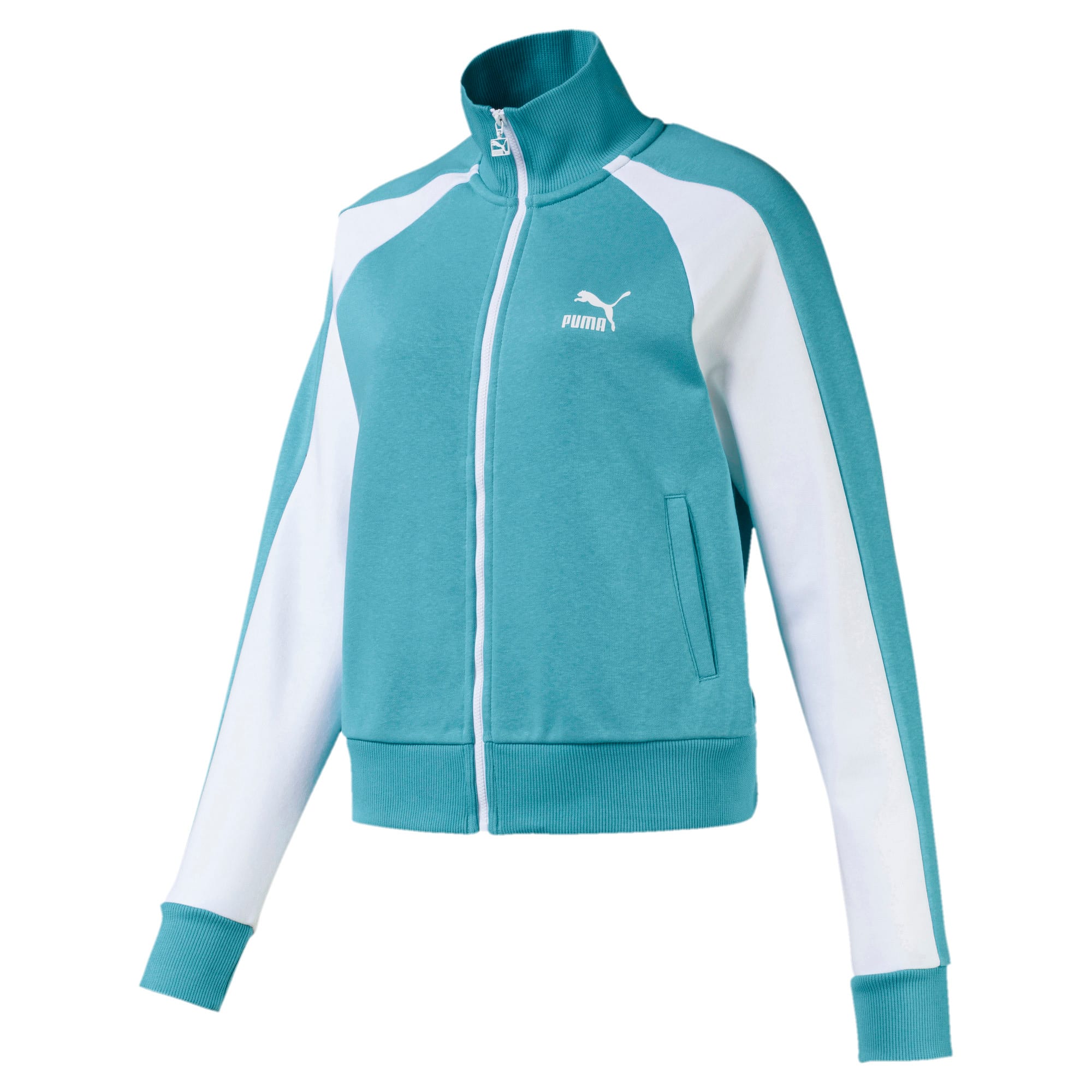[595204-45] Womens Puma CLASSICS T7 TRACK JACKET