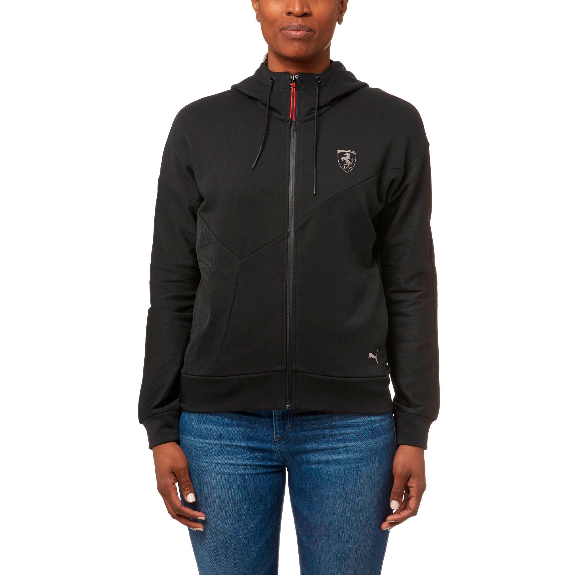 [572818-01] Womens Puma Ferrari Sweat Jacket