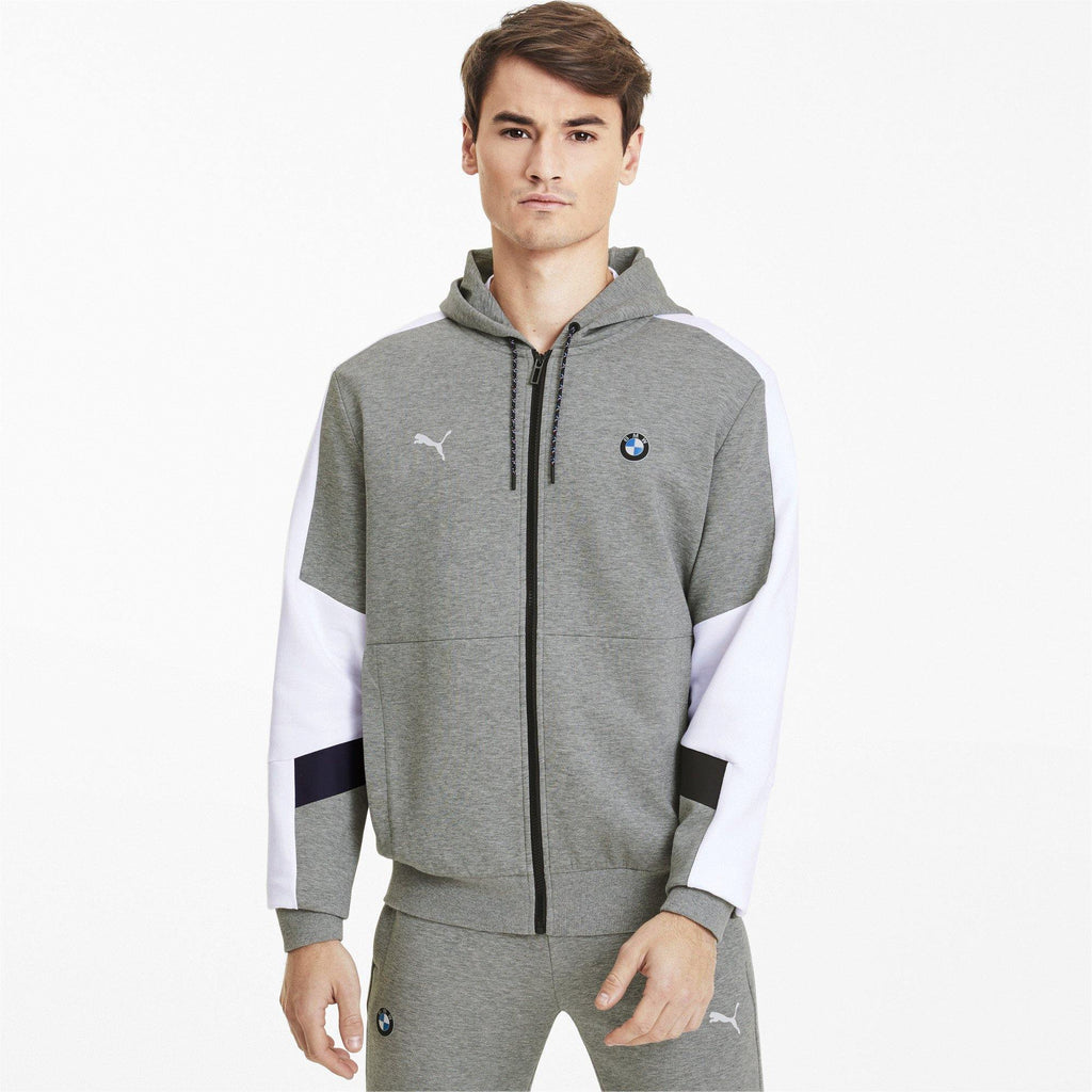 [596097-03] Mens Puma BMW Motorsport Hooded Sweat Jacket - sneakAR