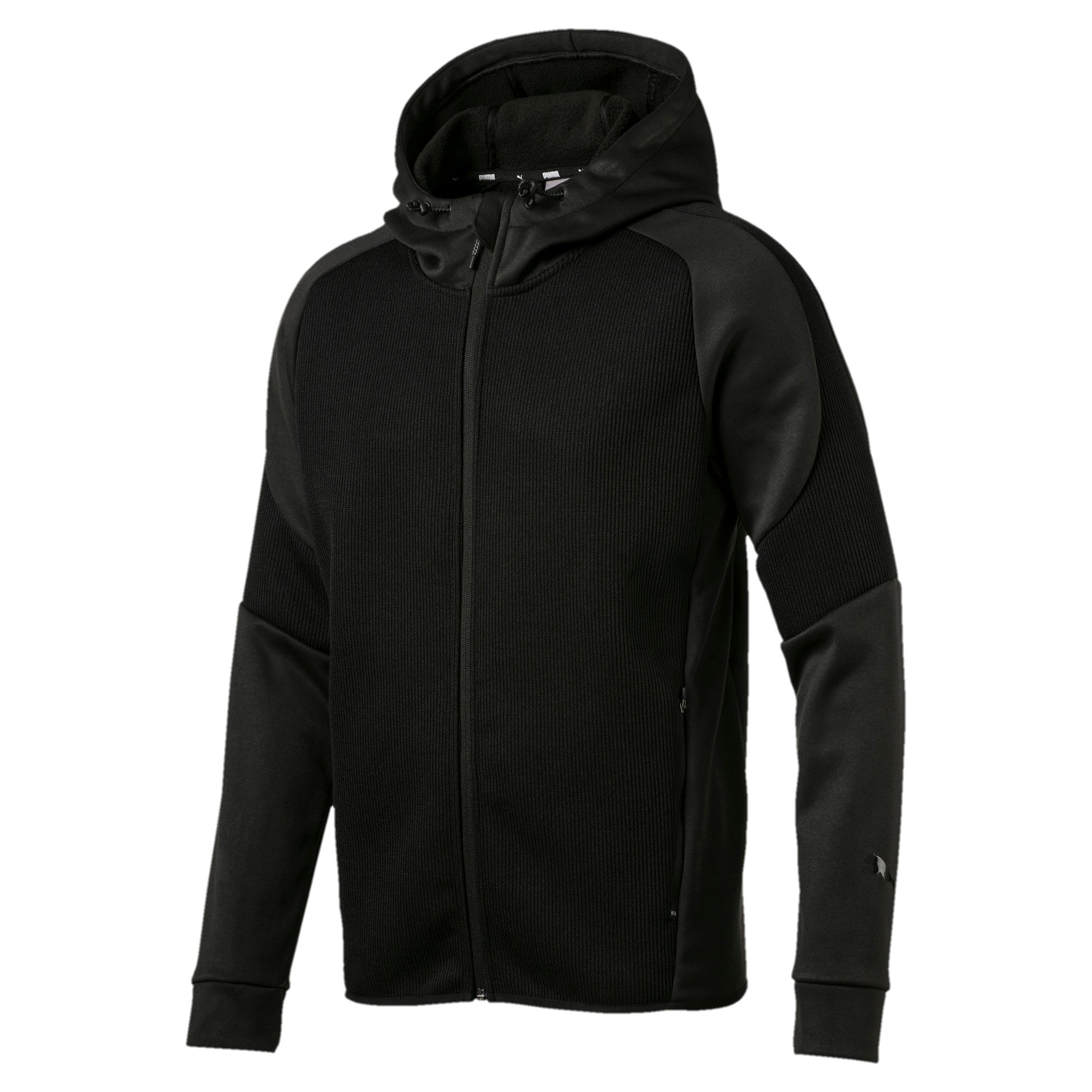 [855631-01] Mens Puma Evostripe Hybrid Hooded Jkt