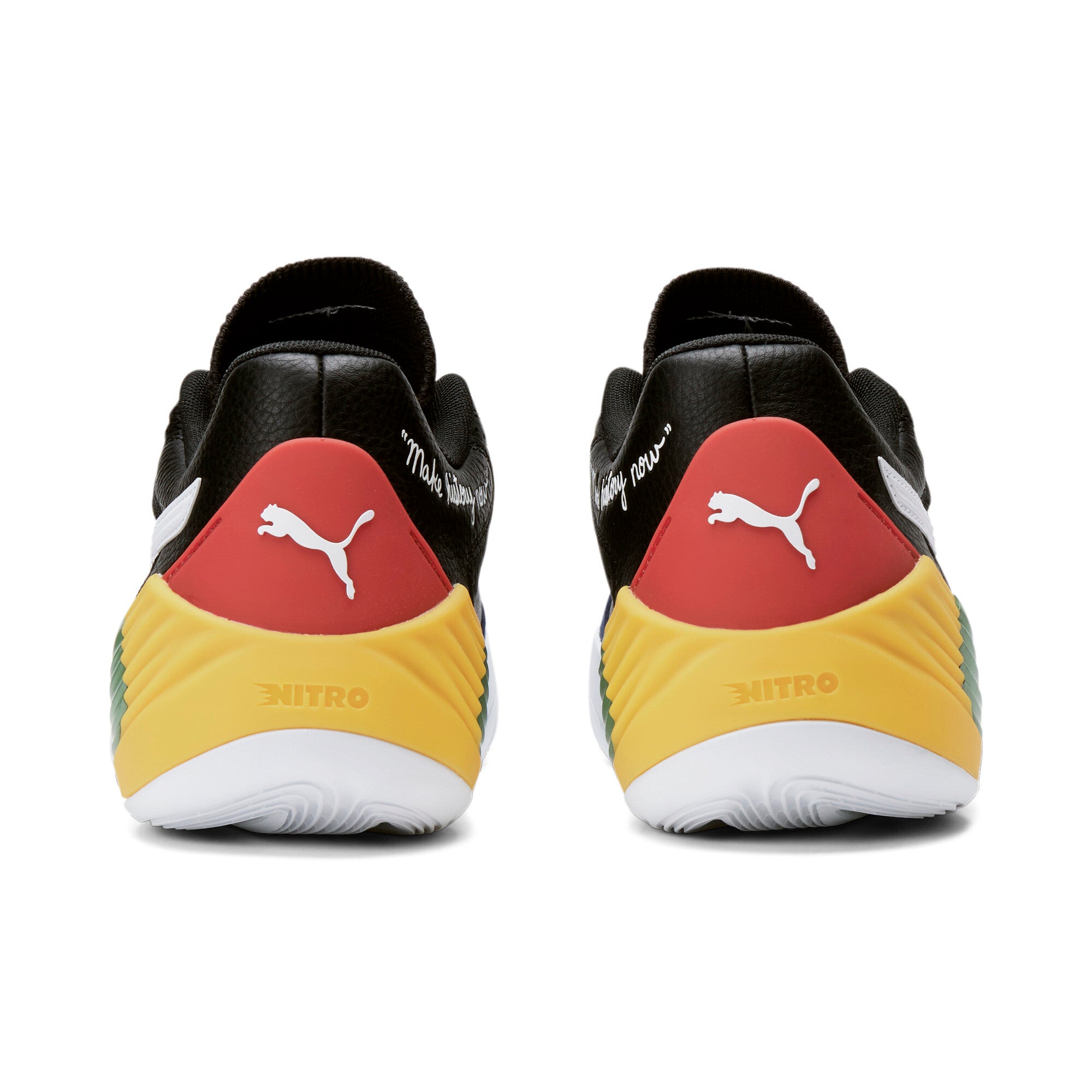 [195691-01] Mens Puma FUSION NITRO BLACK FIVES