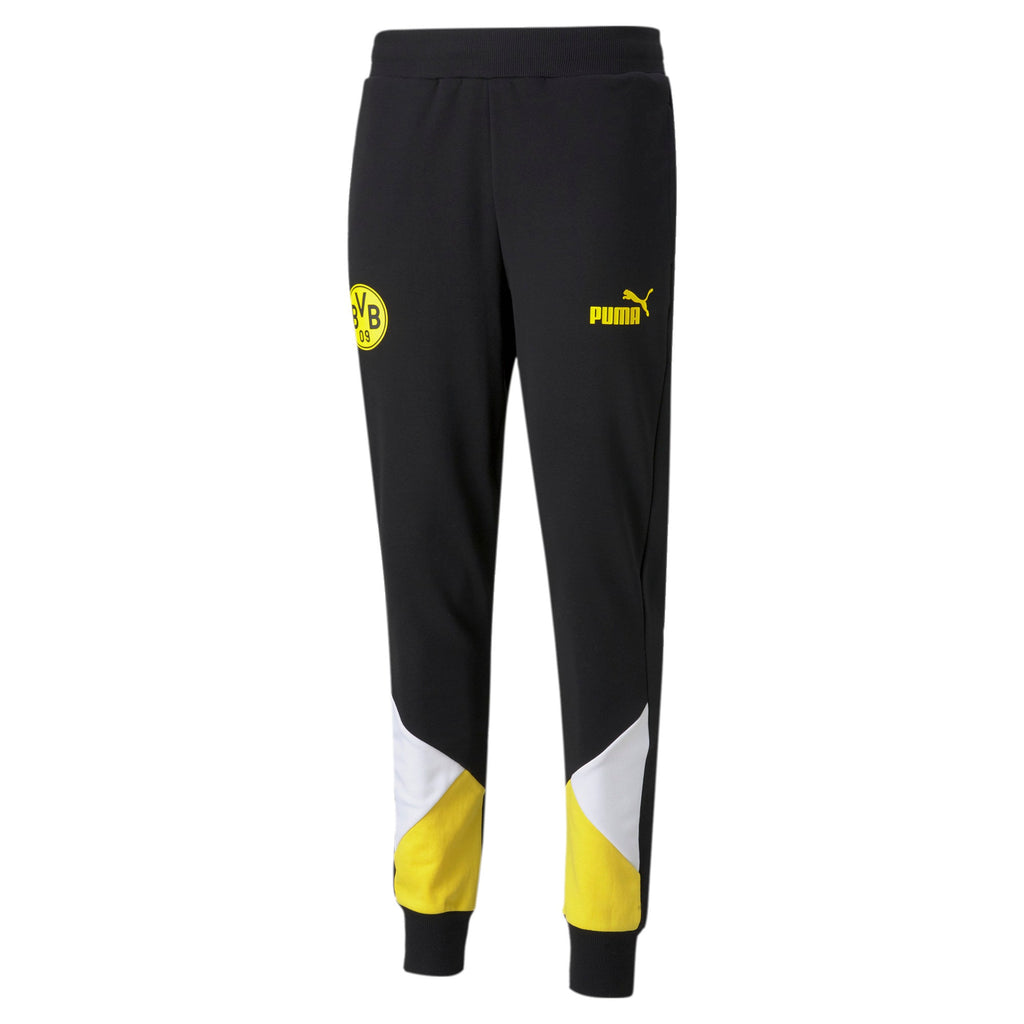 [764320-02] Mens Puma BVB BORUSSIA DORTMUND FTBLCULTURE TRACK PANTS
