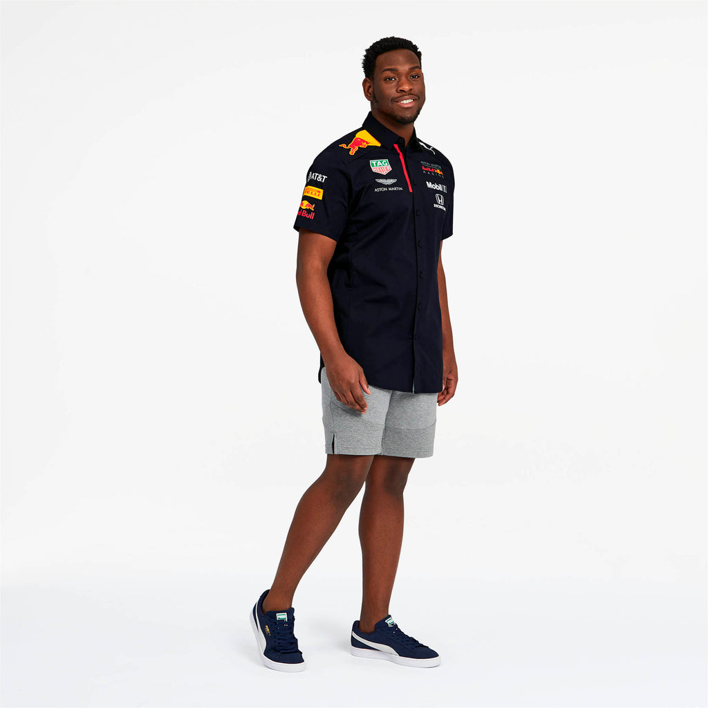 [762883-01] Mens Puma AMRBR Red Bull Racing Team Shirt