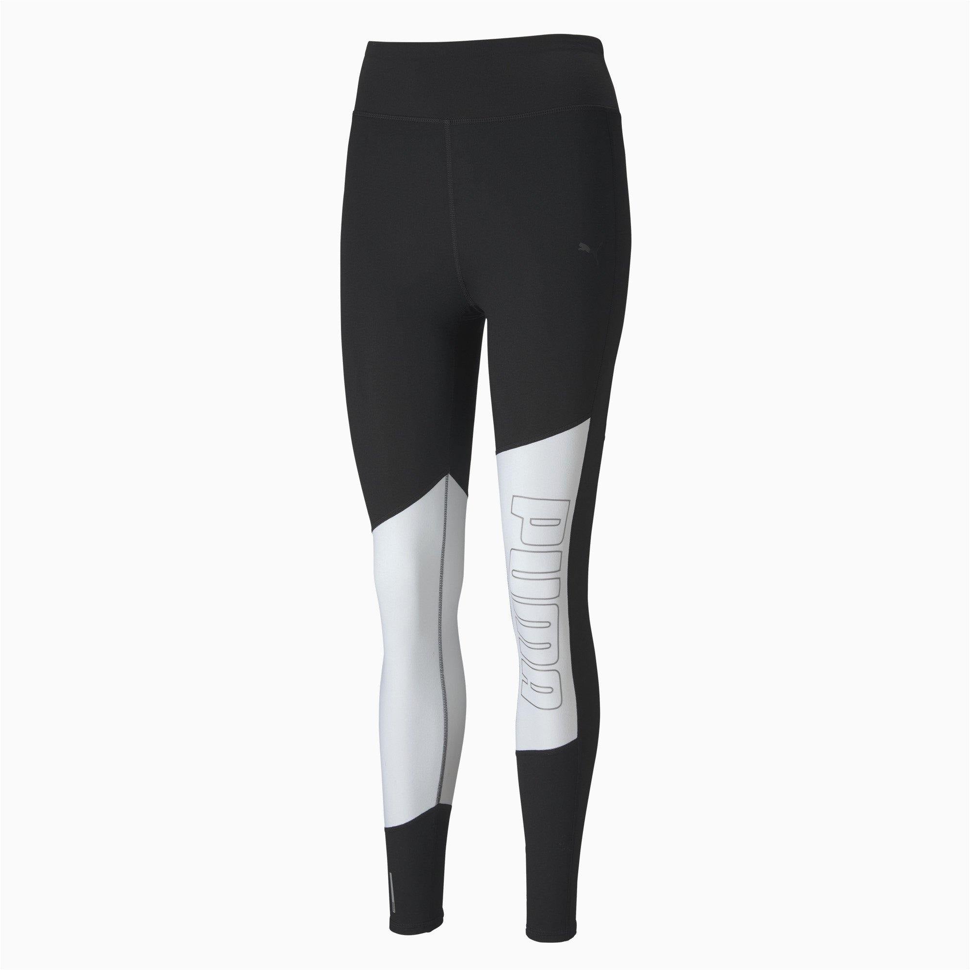 [518337-10] Womens Puma Logo 7/8 Graphic Tight - sneakAR