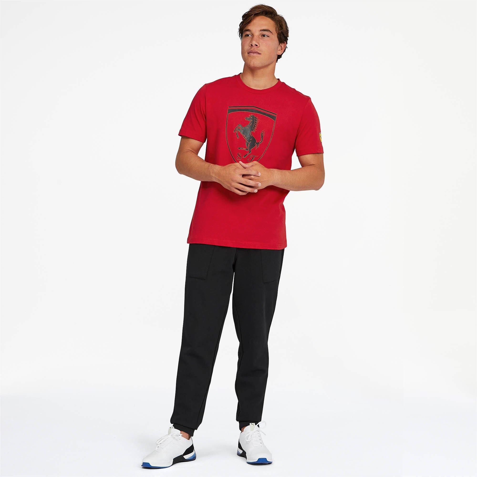 [595554-01] Mens Puma SF Ferrari Big Shield Tee - sneakAR
