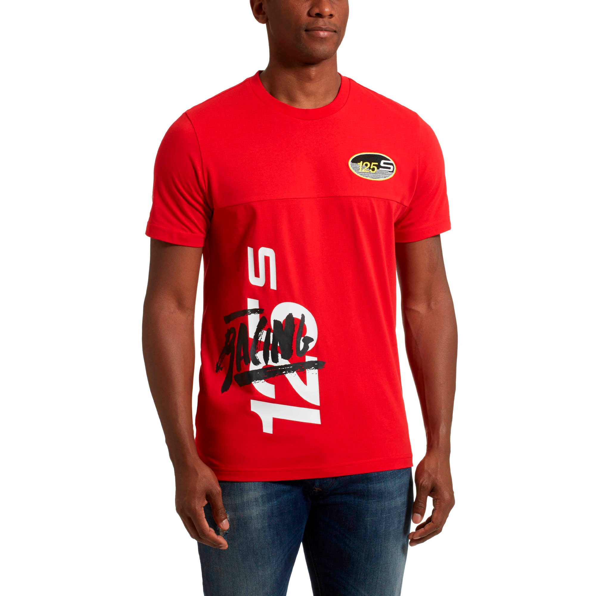 [576699-01] Mens Puma Scuderia Ferrari SF Street Tee