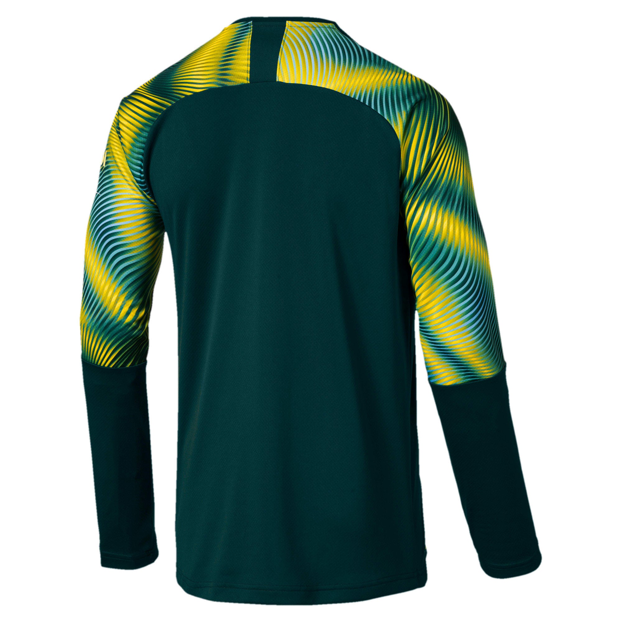 [755601-07] Mens Puma MCFC MANCHESTER CITY GK SHIRT REPLICA LONG SLEEVE