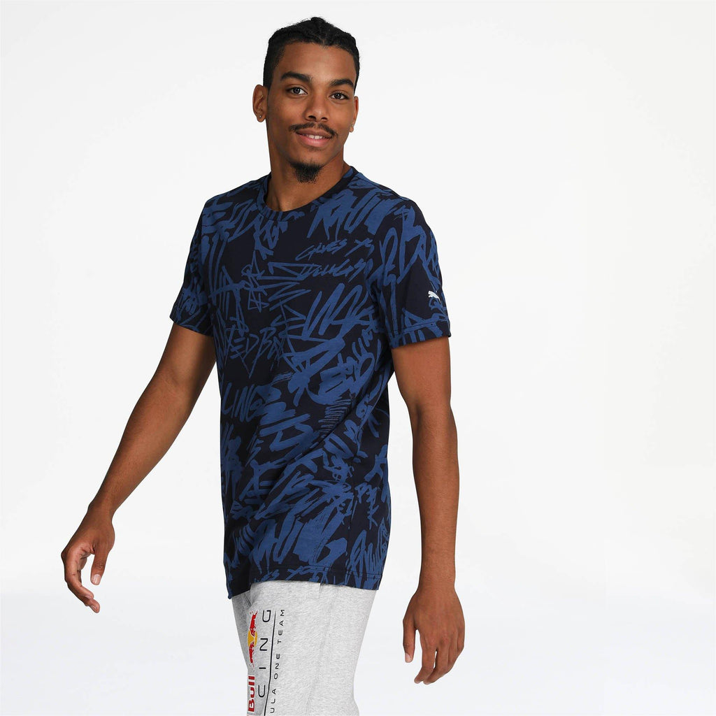 [595155-01] Mens Puma RBR Red Bull Racing AOP Tee - sneakAR