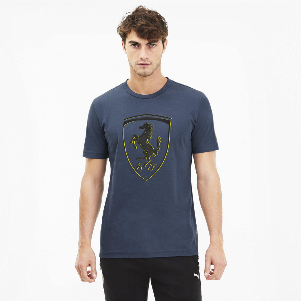 [595554-07] Mens Puma SF Ferrari Big Shield Tee - sneakAR