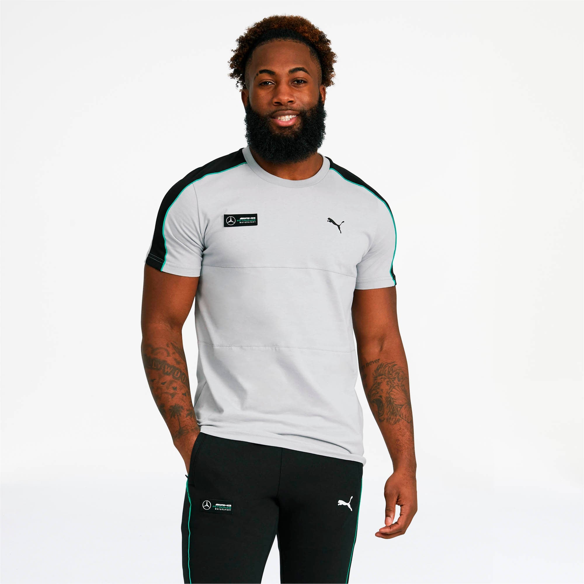 [595354-03] Mens Puma MAPM MERCEDES AMG T7 TEE