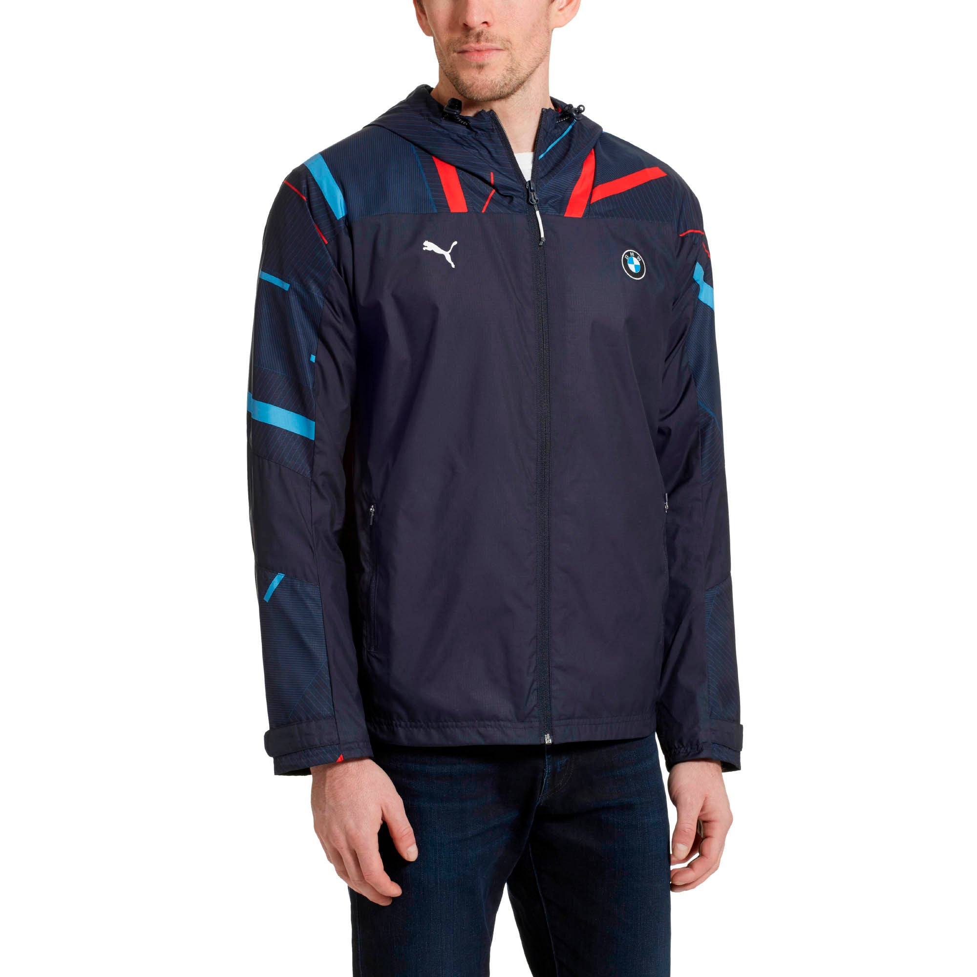 [575248-01] Mens Puma BMW Motorsport Graphic Lw Jacket