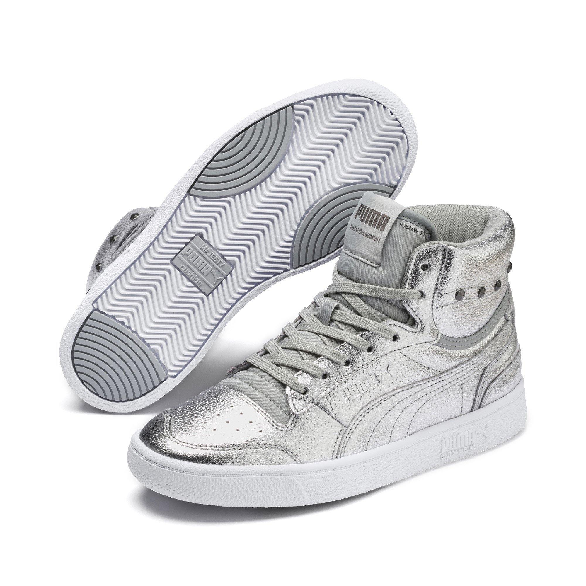 [372112-01] Womens Puma Ralph Sampson Mid Glitz - sneakAR
