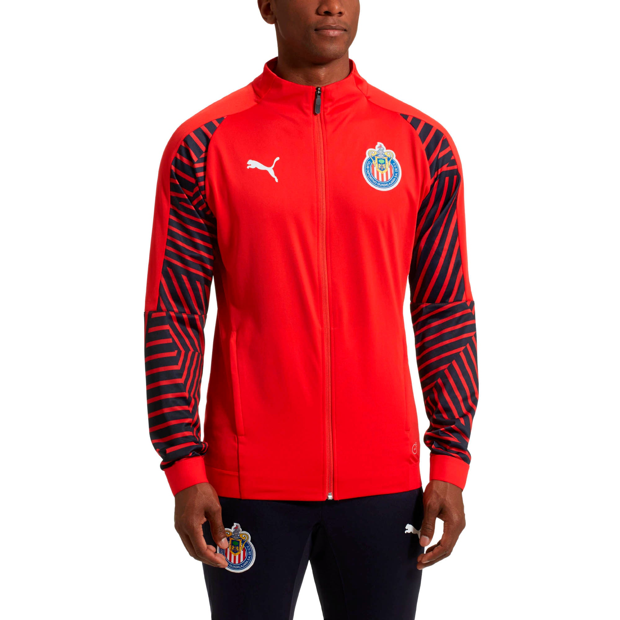 [753661-02] Mens Puma Chivas Stadium Jacket