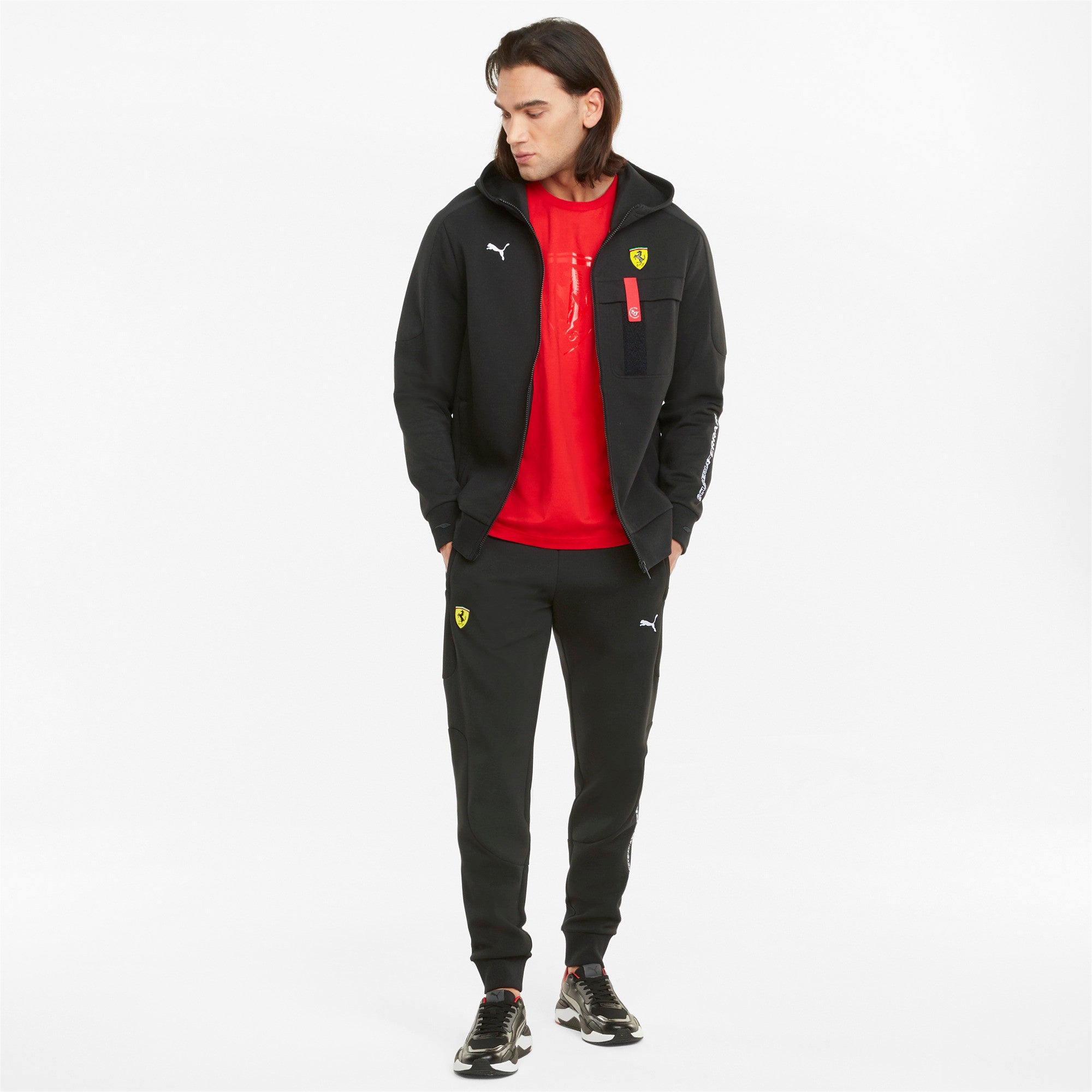 [531683-01] Mens Puma Ferrari Race Hooded Sweat Jacket