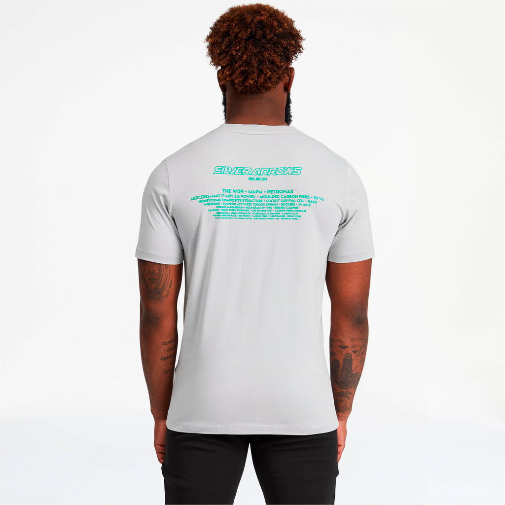 [595352-03] Mens Puma MAPM Mercedes Logo Tee