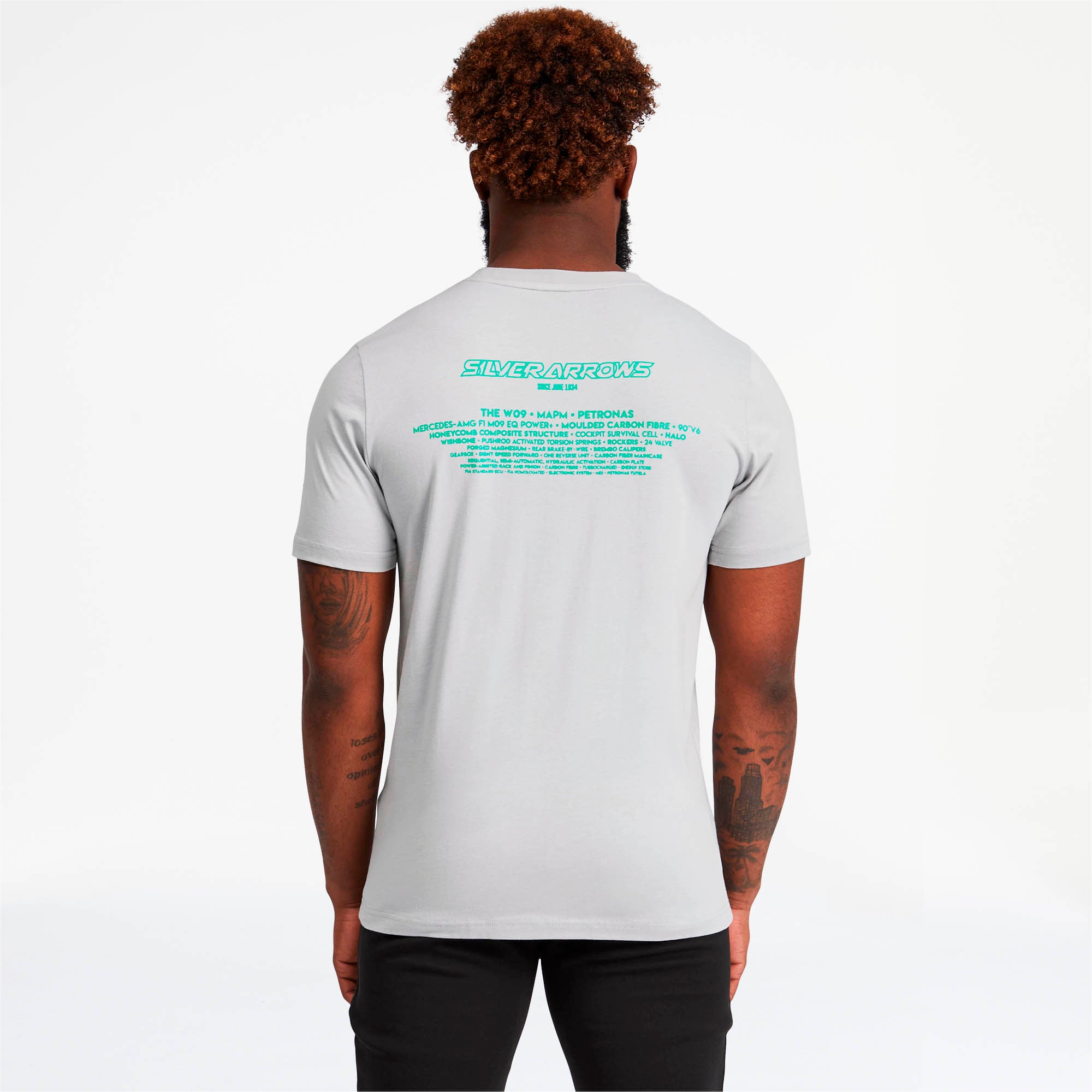 [595352-03] Mens Puma MAPM Mercedes Logo Tee