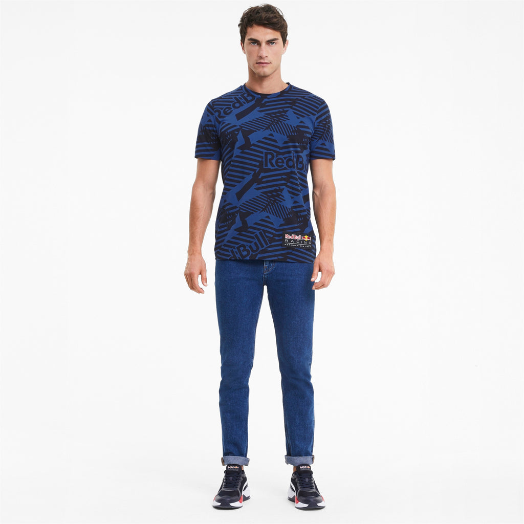 [763013-01] Mens Puma RBR RED BULL RACING AOP TEE