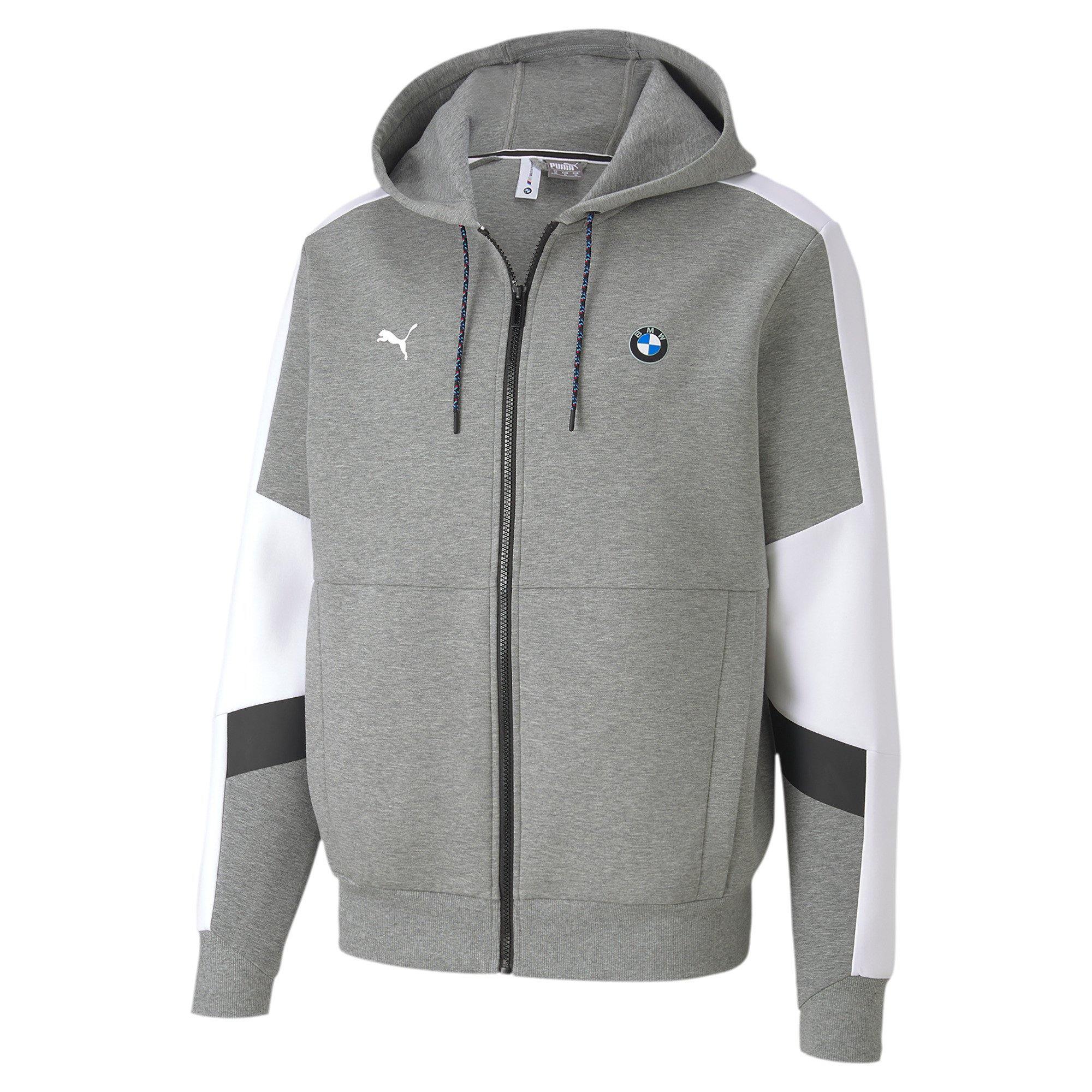[596097-03] Mens Puma BMW Motorsport Hooded Sweat Jacket - sneakAR