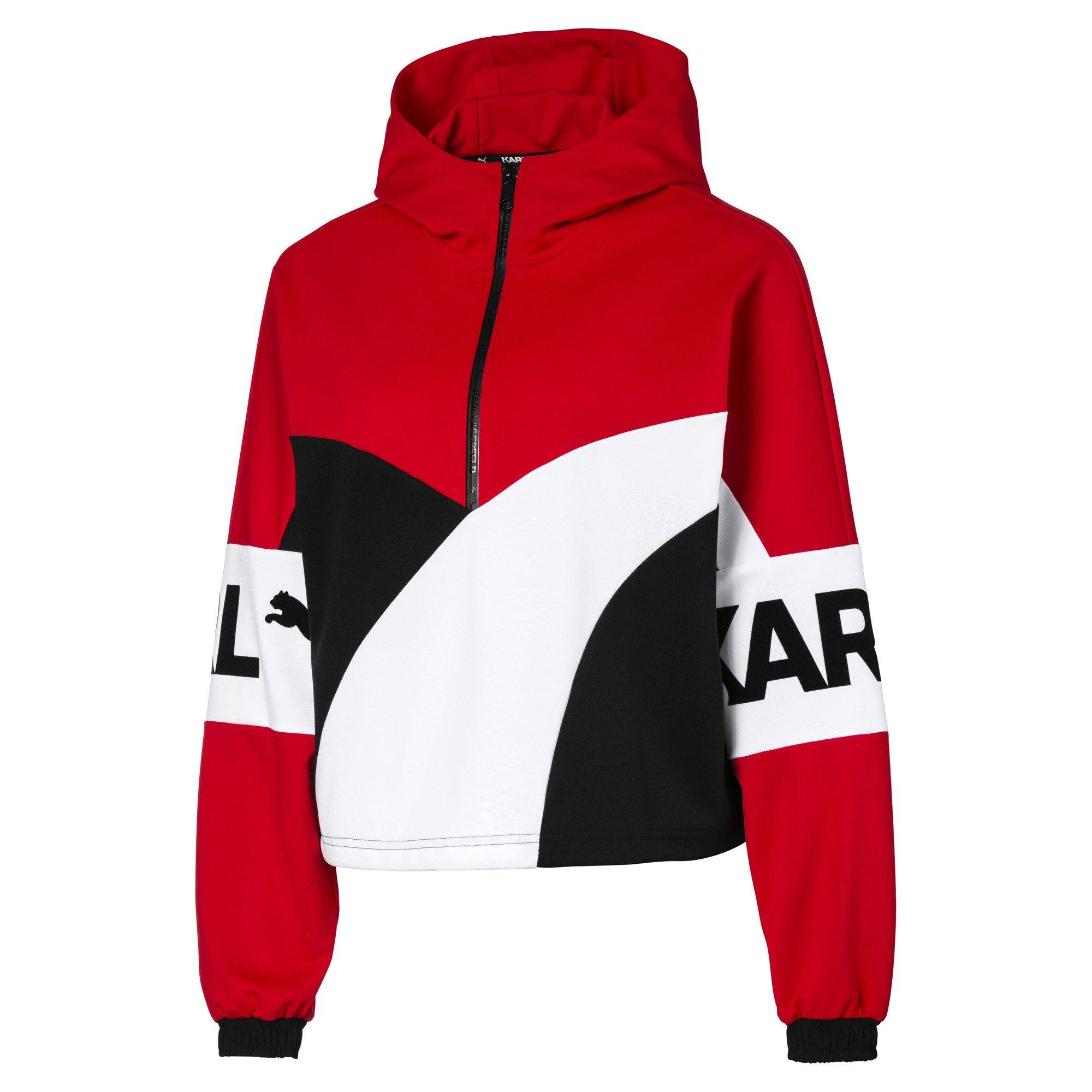 [595567-47] Womens Puma x Karl XTG Half Zip - sneakAR