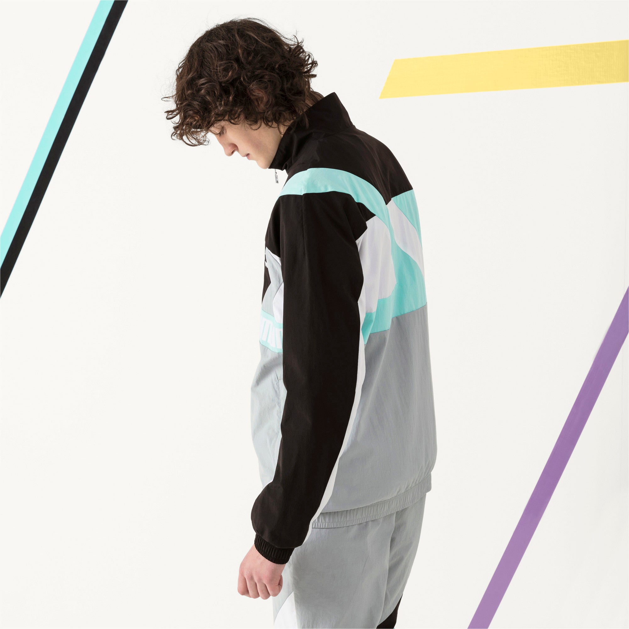 [575353-01] Mens Puma X Diamond Windjacket