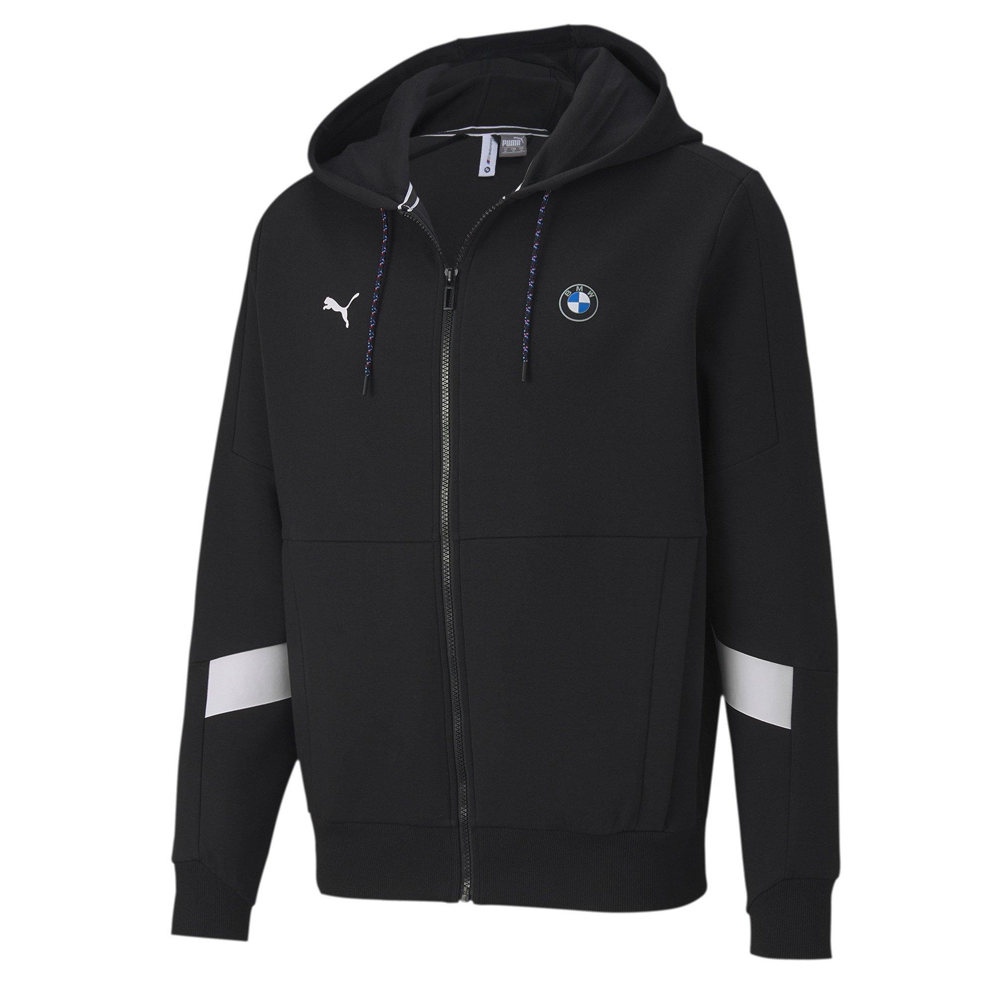 [596097-01] Mens Puma BMW Motorsport Hooded Sweat Jacket - sneakAR