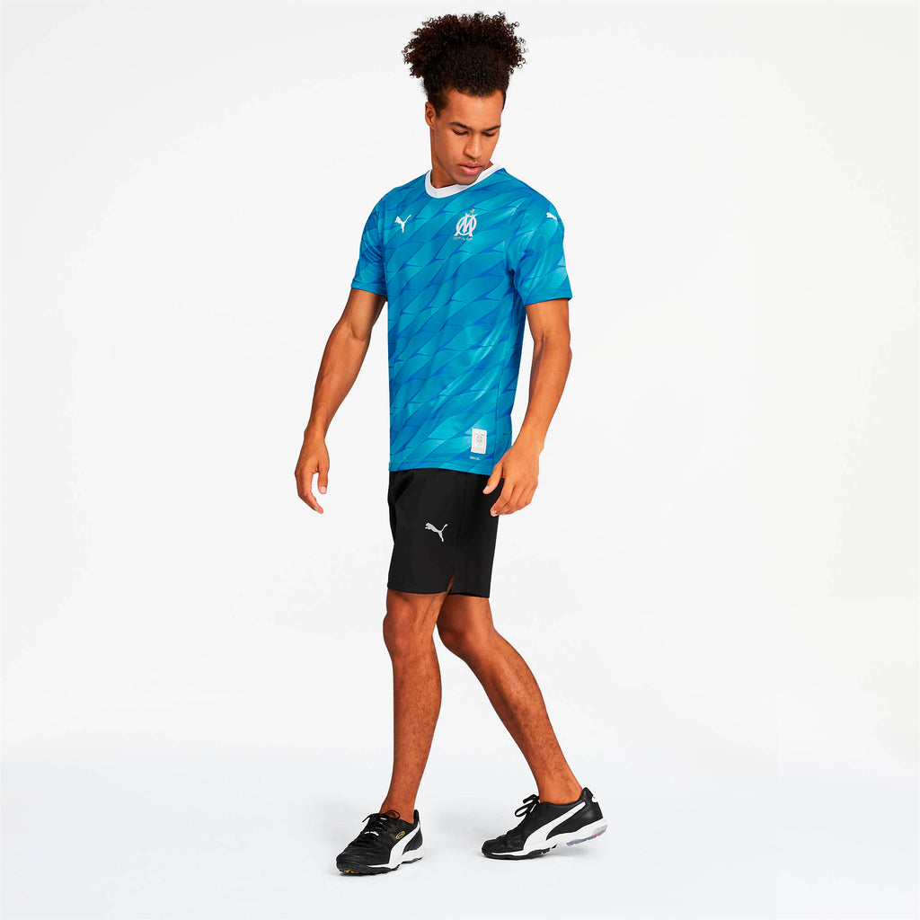 [755674-02] Mens Puma Olympique Marseille Away Replica Jersey