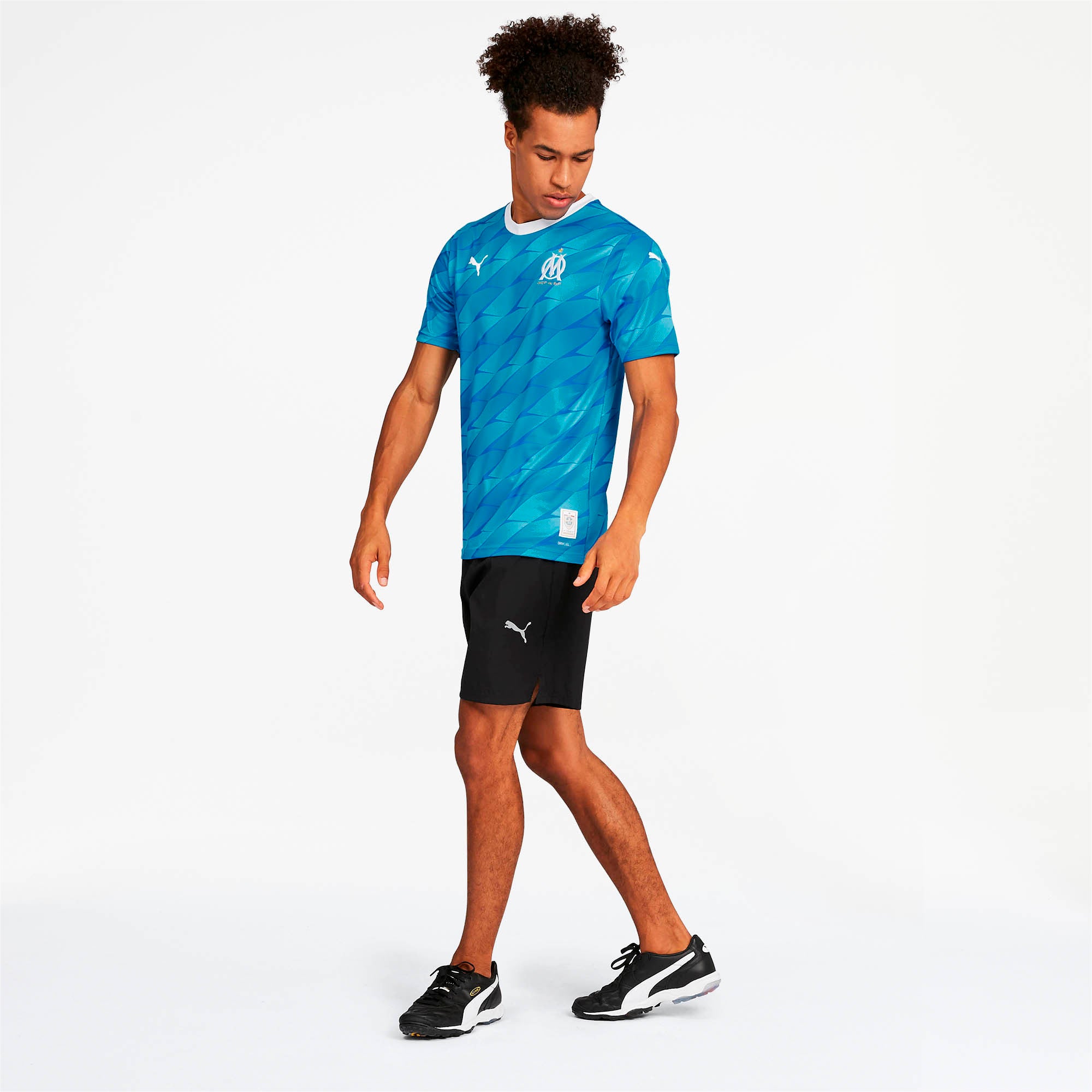 [755674-02] Mens Puma Olympique Marseille Away Replica Jersey